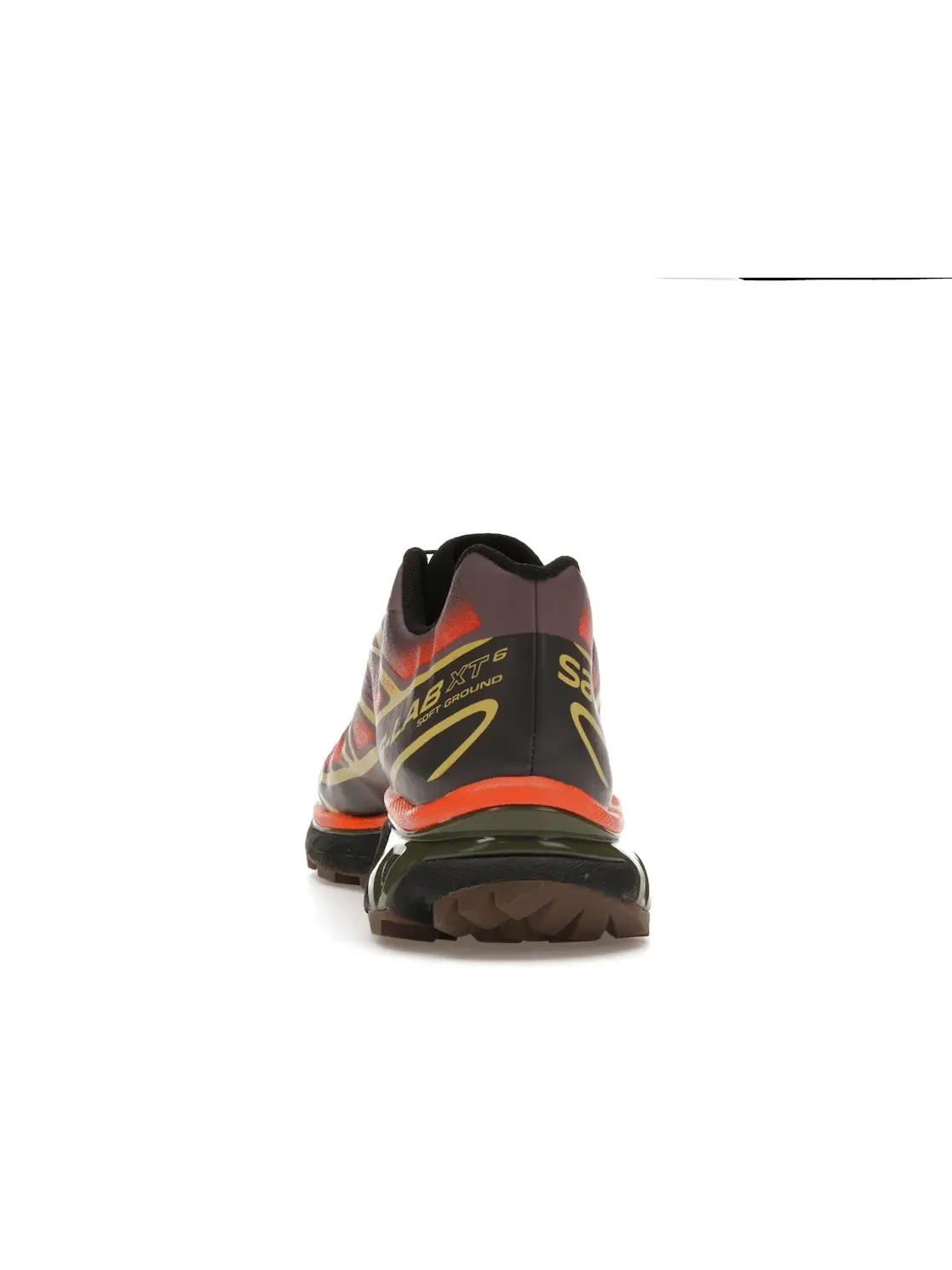 Кроссовки мужские Salomon XT-6 Skyline, для бега по пересеченной местности — изображение 4 из 4, зеленый/оранжевый