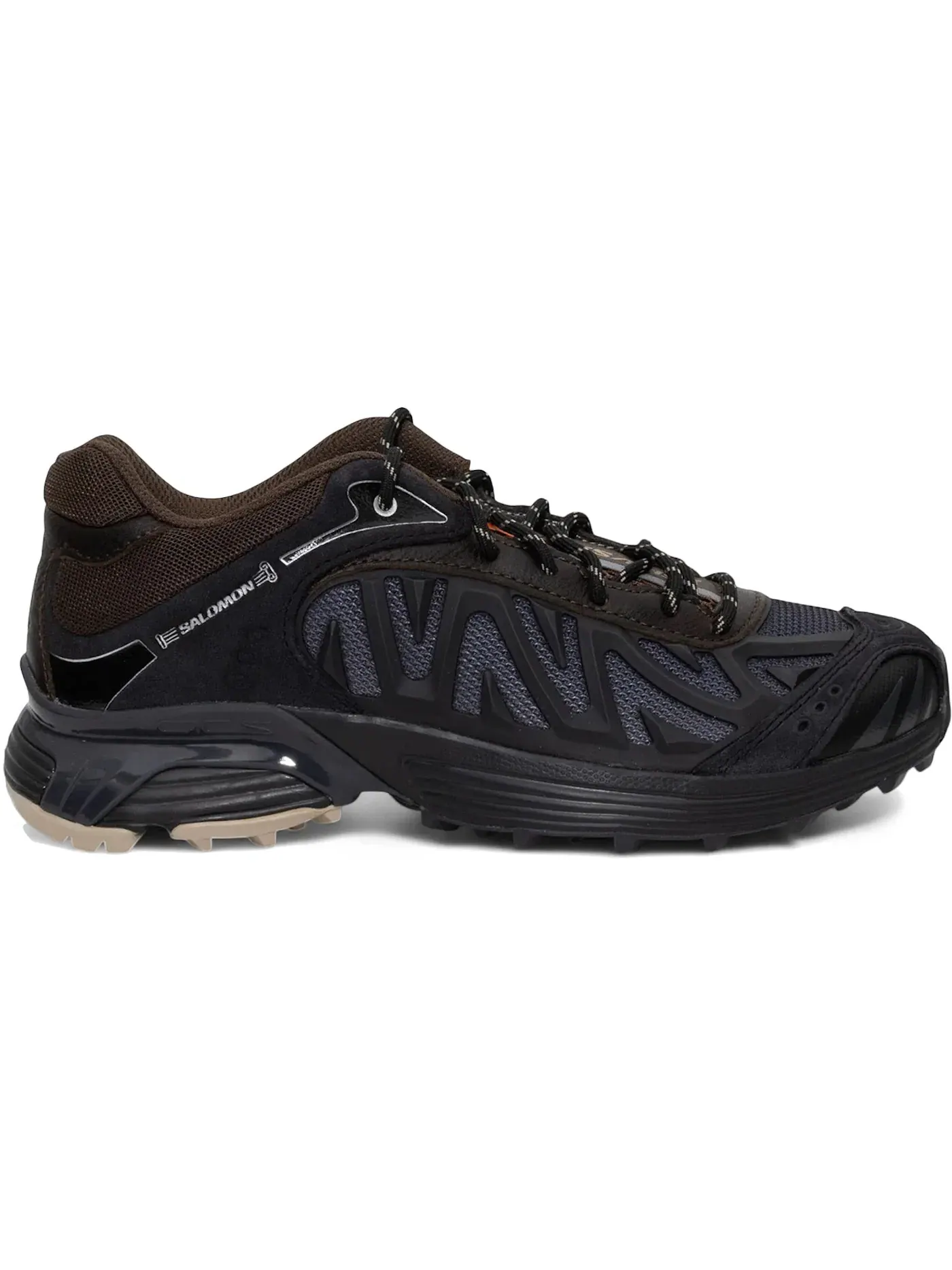 Кроссовки мужские Salomon XT-Whisper, с амортизацией — изображение 1 из 1, черный/коричневый