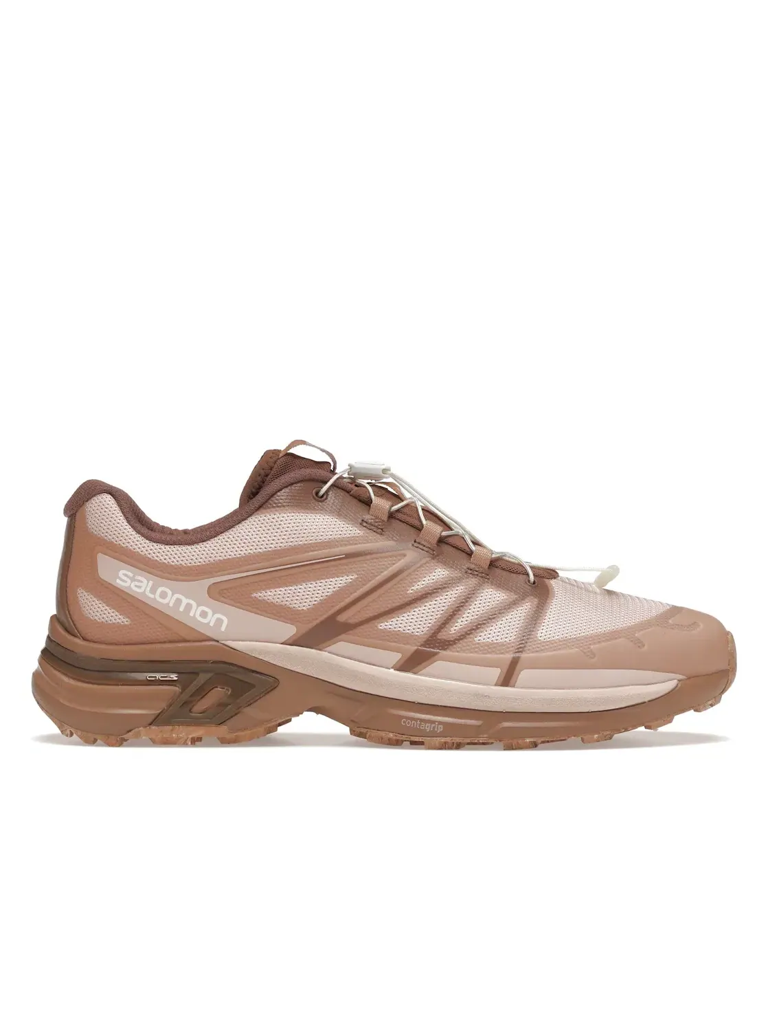 Кроссовки мужские Salomon XT-Wings 2, для активного отдыха, Acorn/Siroccco/Peachy Keen — изображение 1 из 4