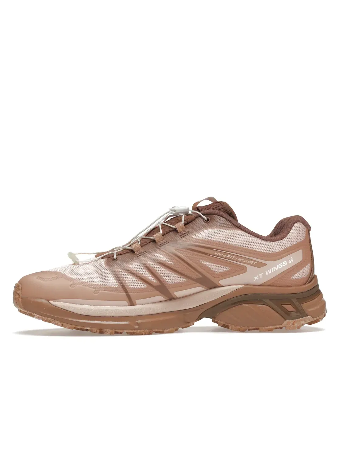 Кроссовки мужские Salomon XT-Wings 2, для активного отдыха, Acorn/Siroccco/Peachy Keen — изображение 3 из 4