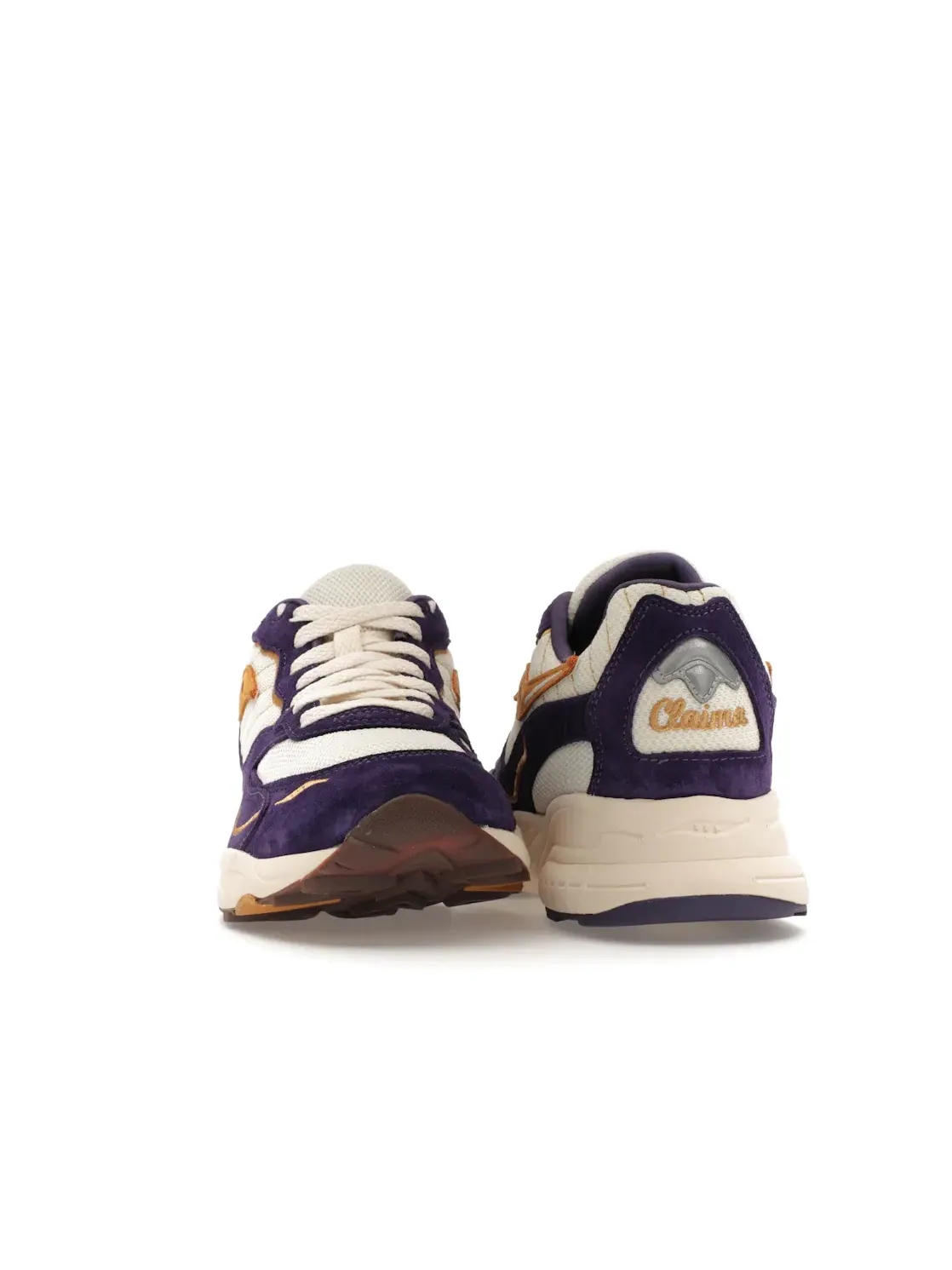 Мужские кроссовки Lifestyle Saucony 3D Grid Hurricane — изображение 2 из 4, фиолетовый/кремовый