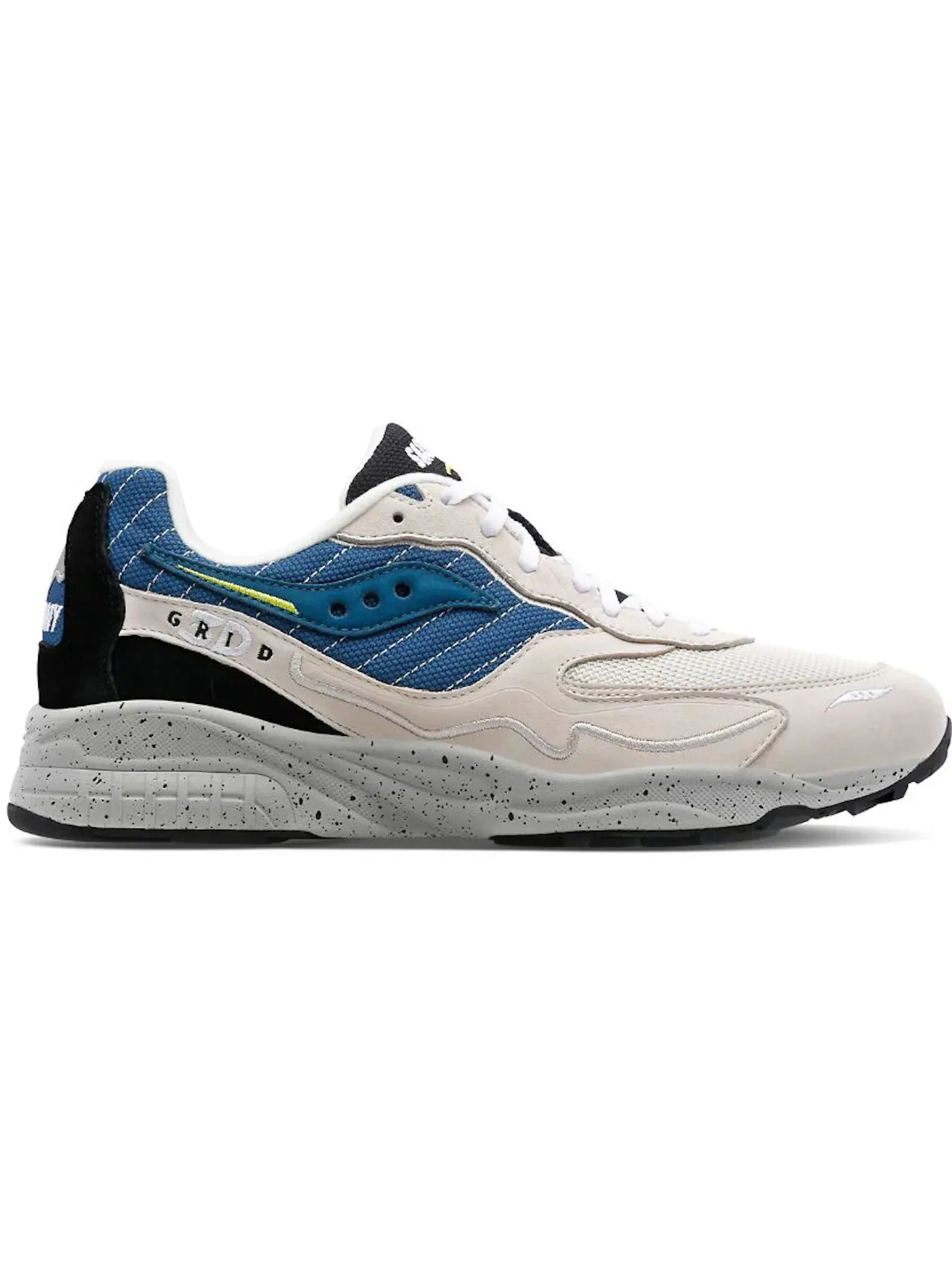 Мужские кроссовки Lifestyle Saucony 3D Grid Hurricane — изображение 1 из 1, кремово-голубой