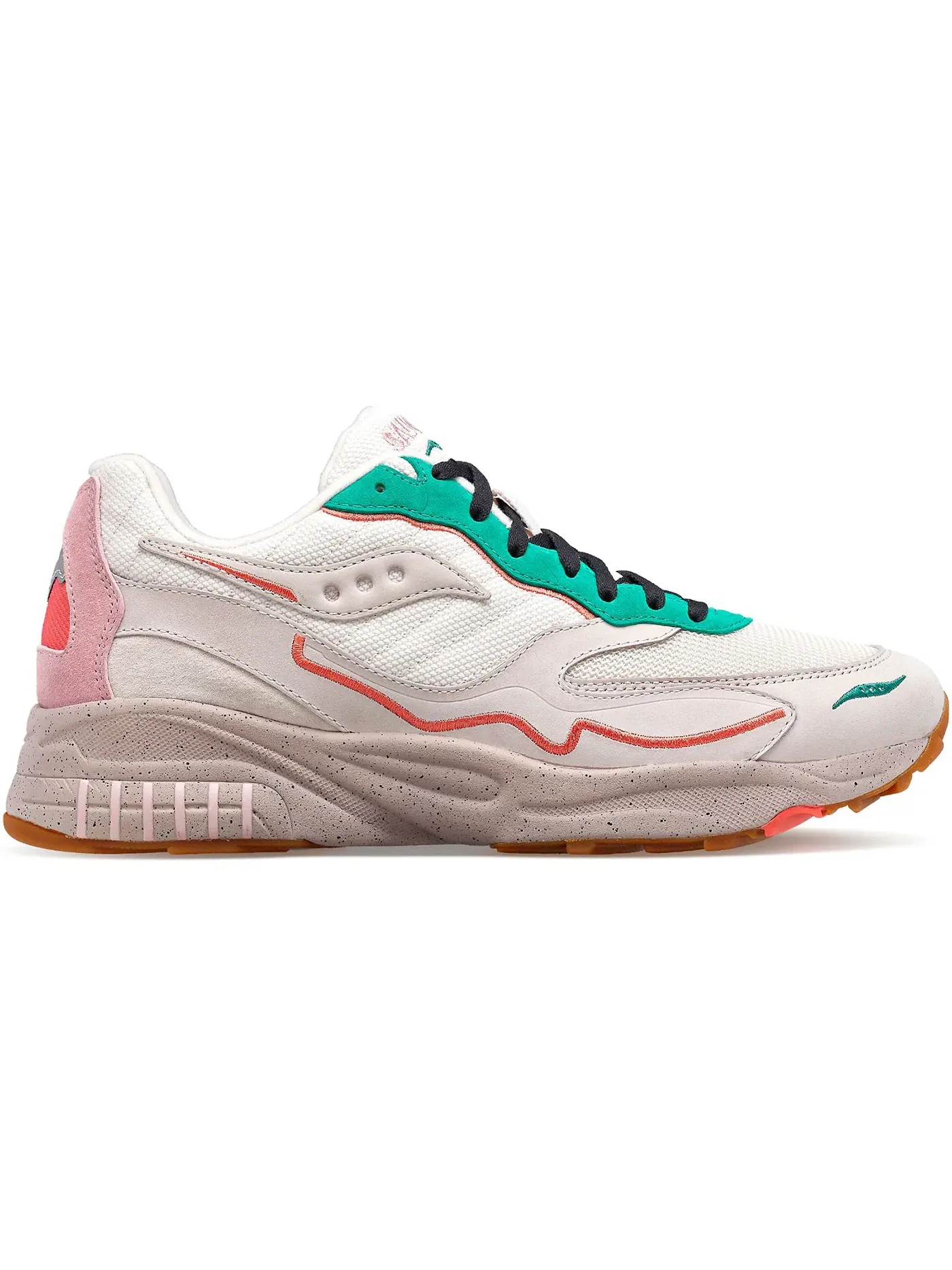 Мужские кроссовки lifestyle Saucony 3D Grid Hurricane Premium — изображение 1 из 2, песочный зеленый