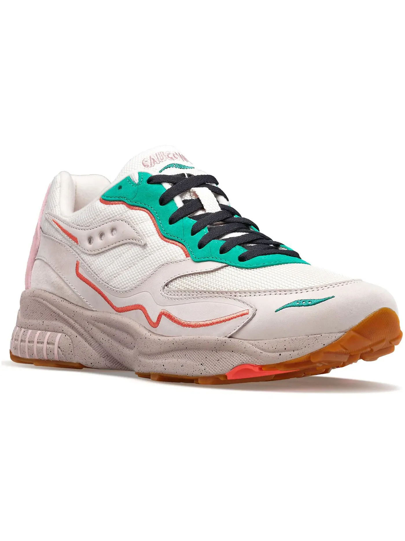 Мужские кроссовки lifestyle Saucony 3D Grid Hurricane Premium — изображение 2 из 2, песочный зеленый