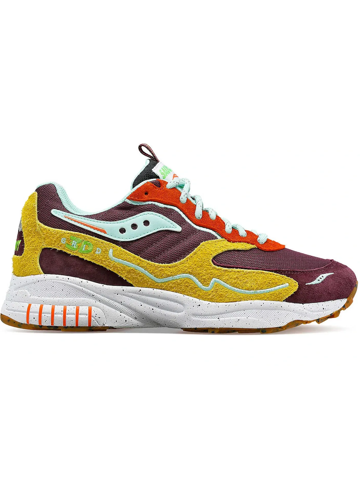 Мужские кроссовки для активного отдыха Saucony 3D Grid Hurricane — изображение 1 из 1, коричневый