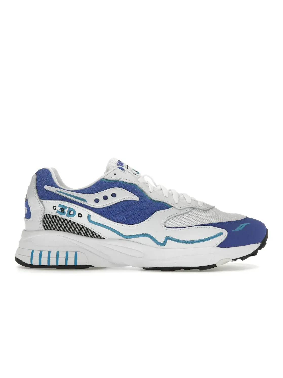 Мужские кроссовки Lifestyle Saucony 3D Grid Hurricane — изображение 1 из 4, белый