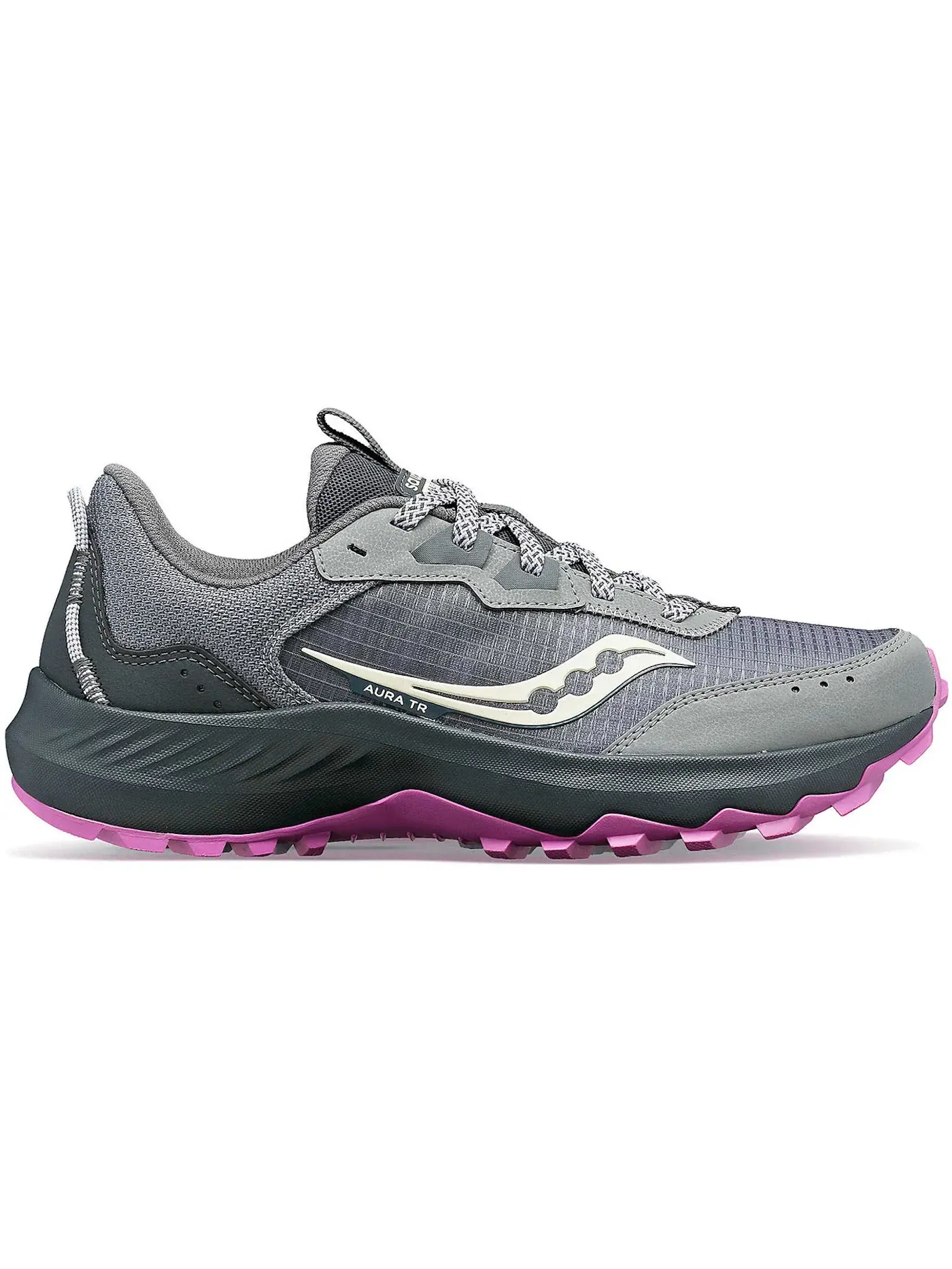 Женские кроссовки для бега Saucony Aura TR, Fossil/Grape — изображение 1 из 1