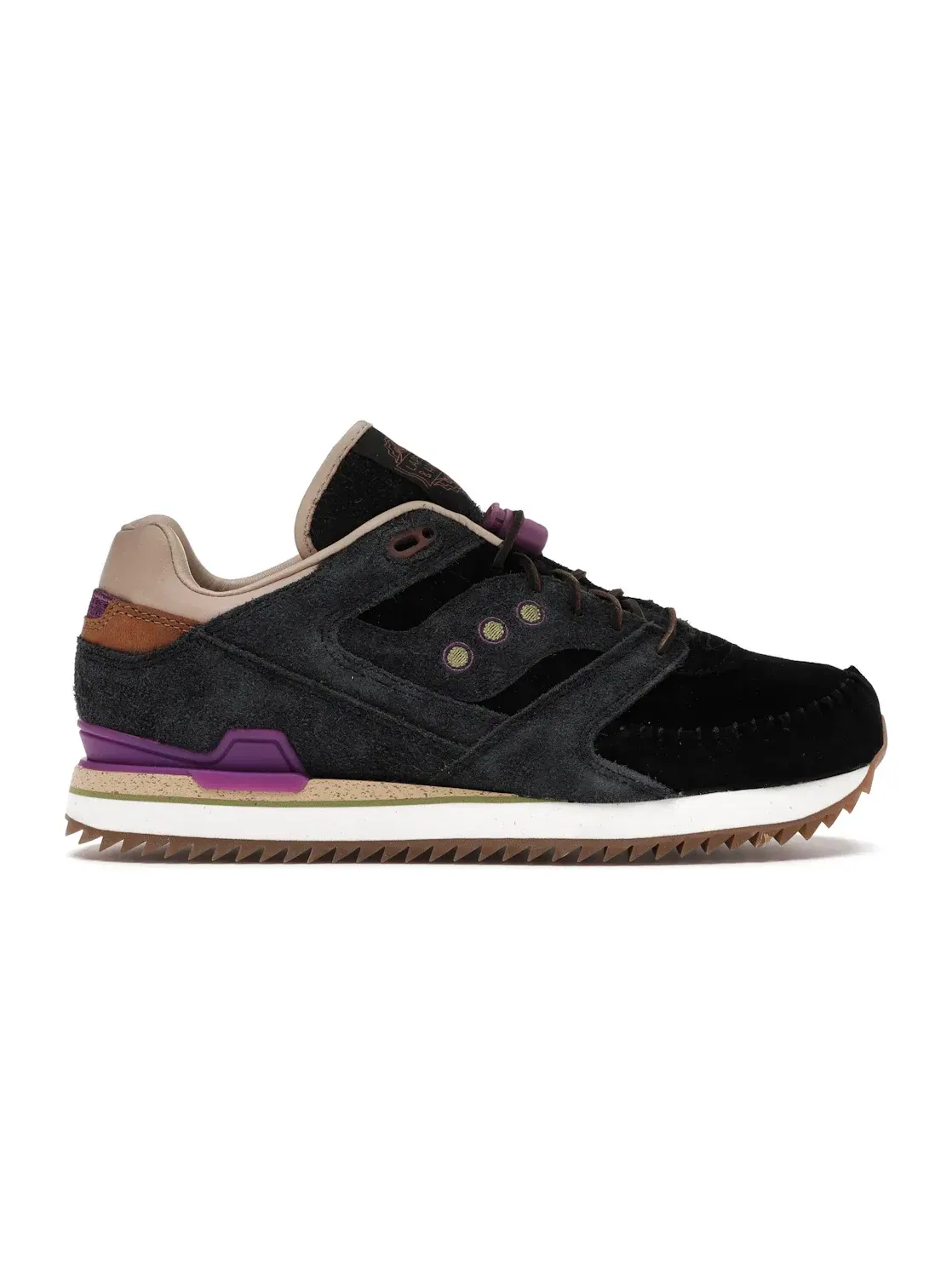 Мужские кроссовки Lifestyle Saucony Courageous Moc — изображение 1 из 4, черный/черный