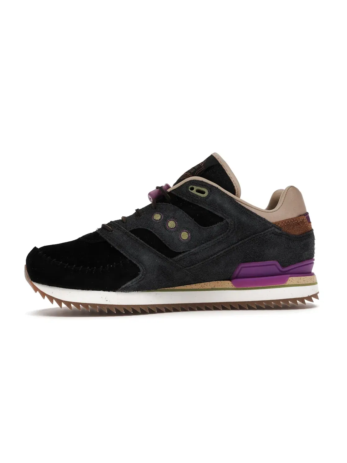 Мужские кроссовки Lifestyle Saucony Courageous Moc — изображение 3 из 4, черный/черный