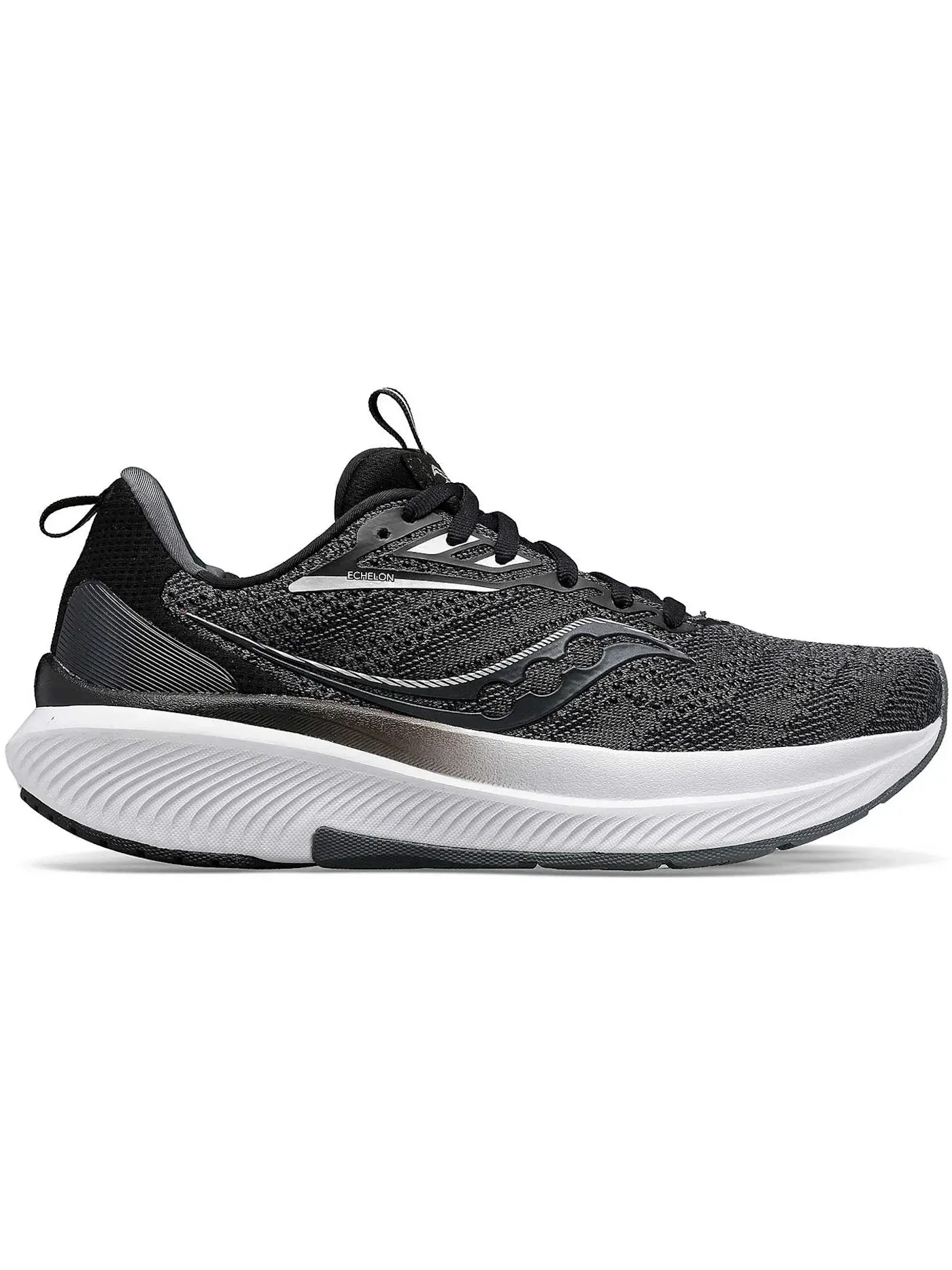 Мужские кроссовки для бега Saucony Echelon 9 — изображение 1 из 1, черный/белый