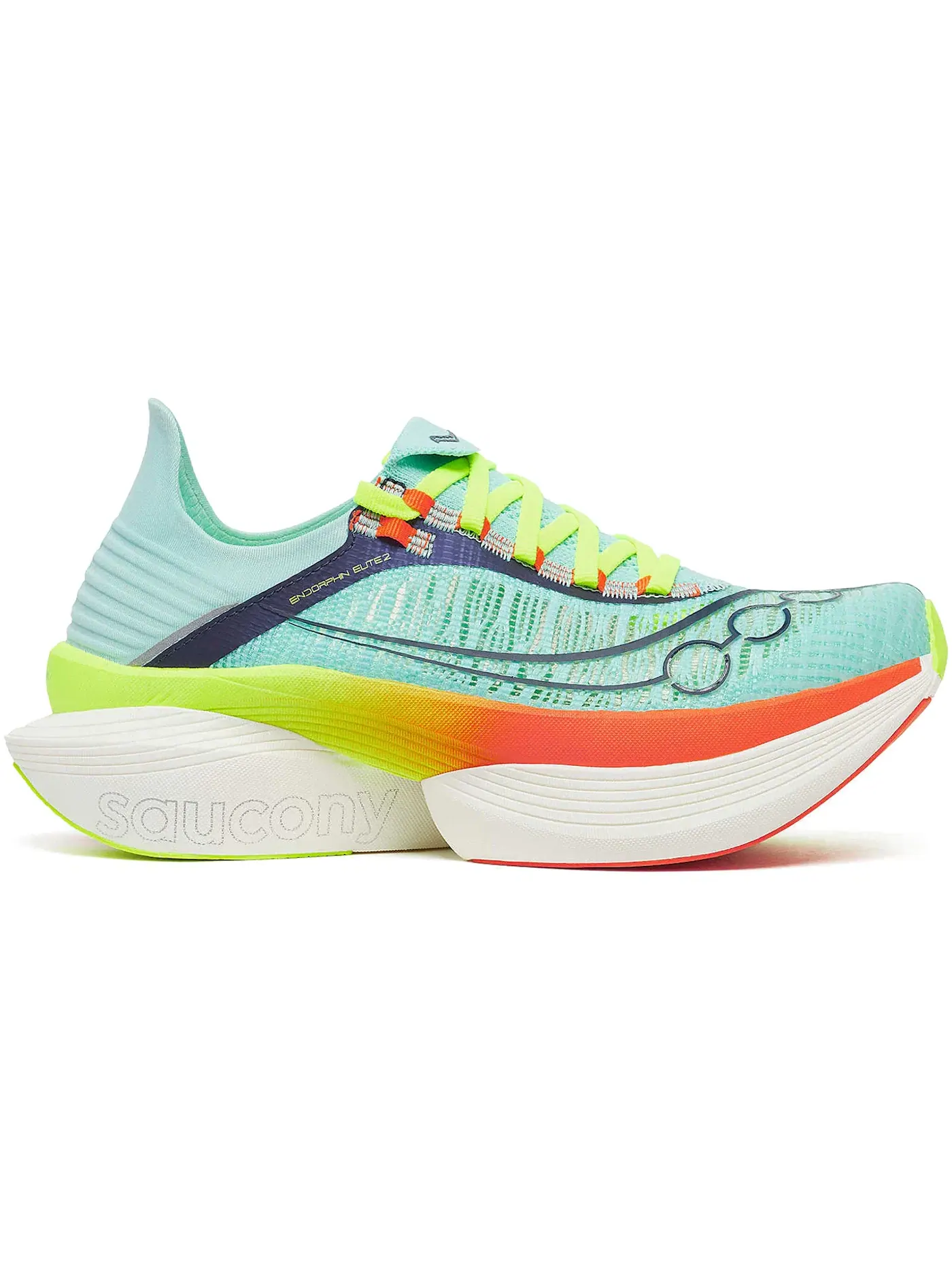 Мужские кроссовки для бега Saucony Endorphin Elite 2, Splash Fire — изображение 1 из 1