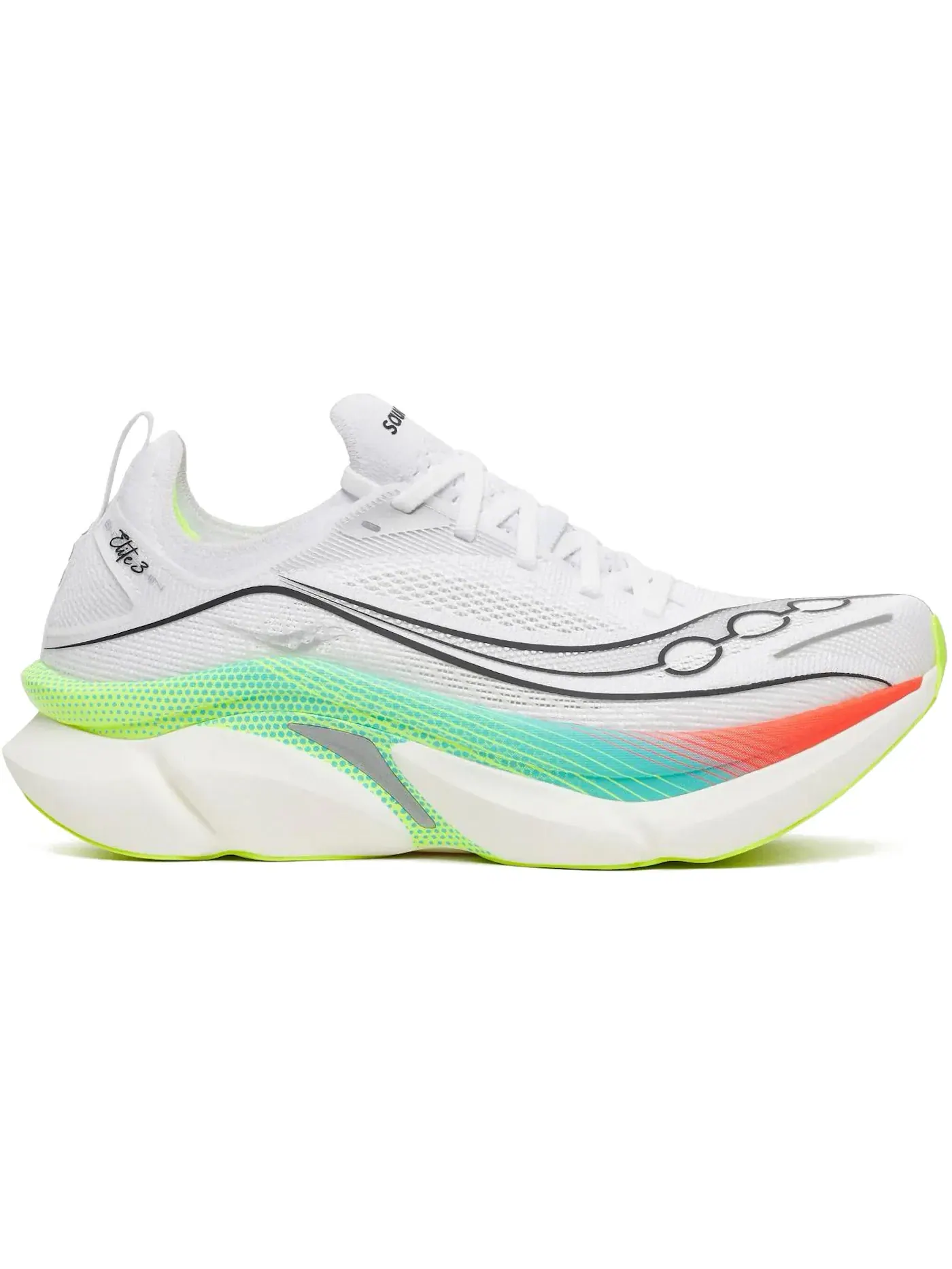 Мужские кроссовки для бега Saucony Endorphin Elite 3 — изображение 1 из 1, белый мульти