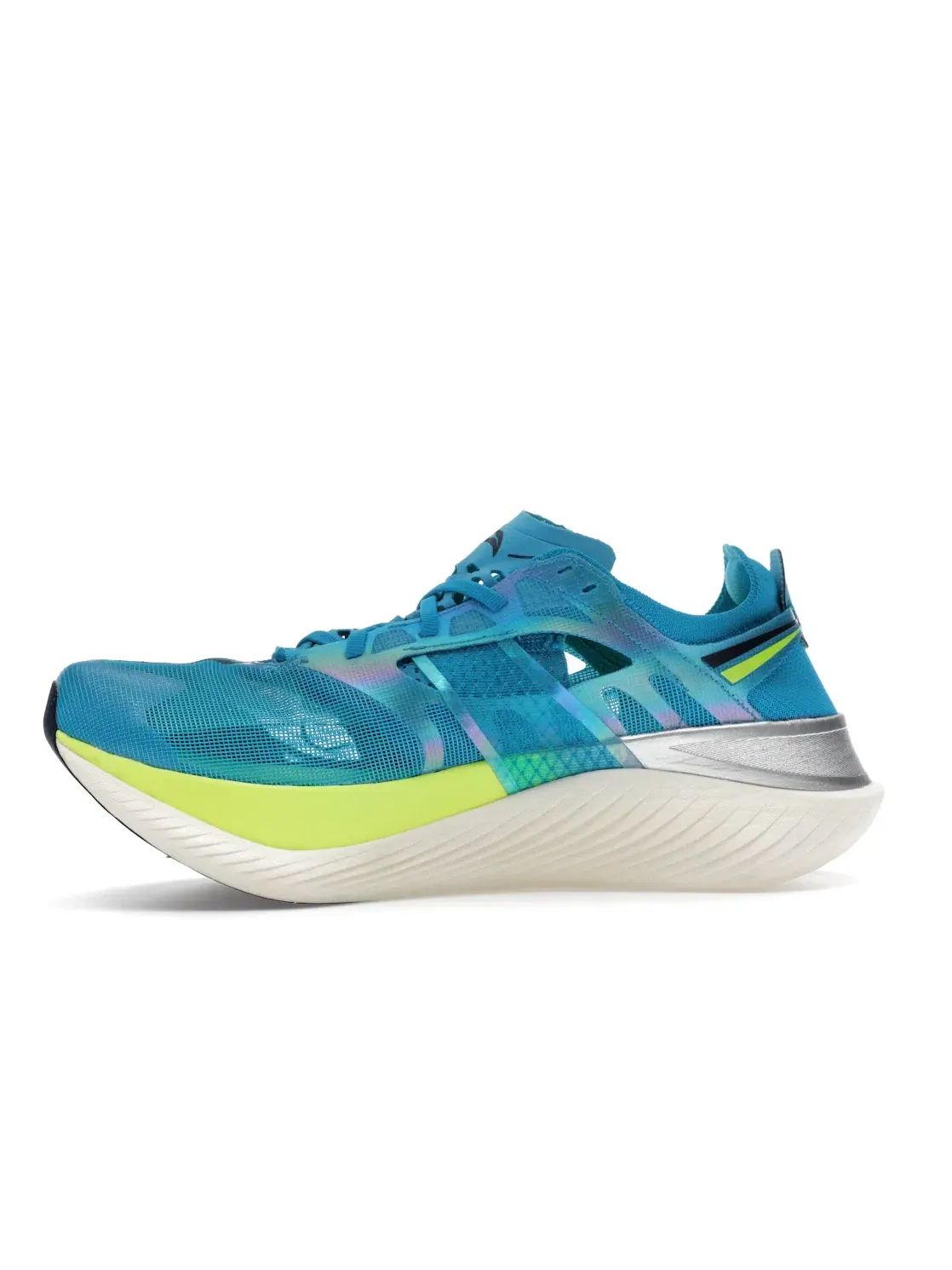 Мужские кроссовки для бега с карбоновой пластиной Saucony Endorphin Elite, Viziblue Citron — изображение 3 из 4