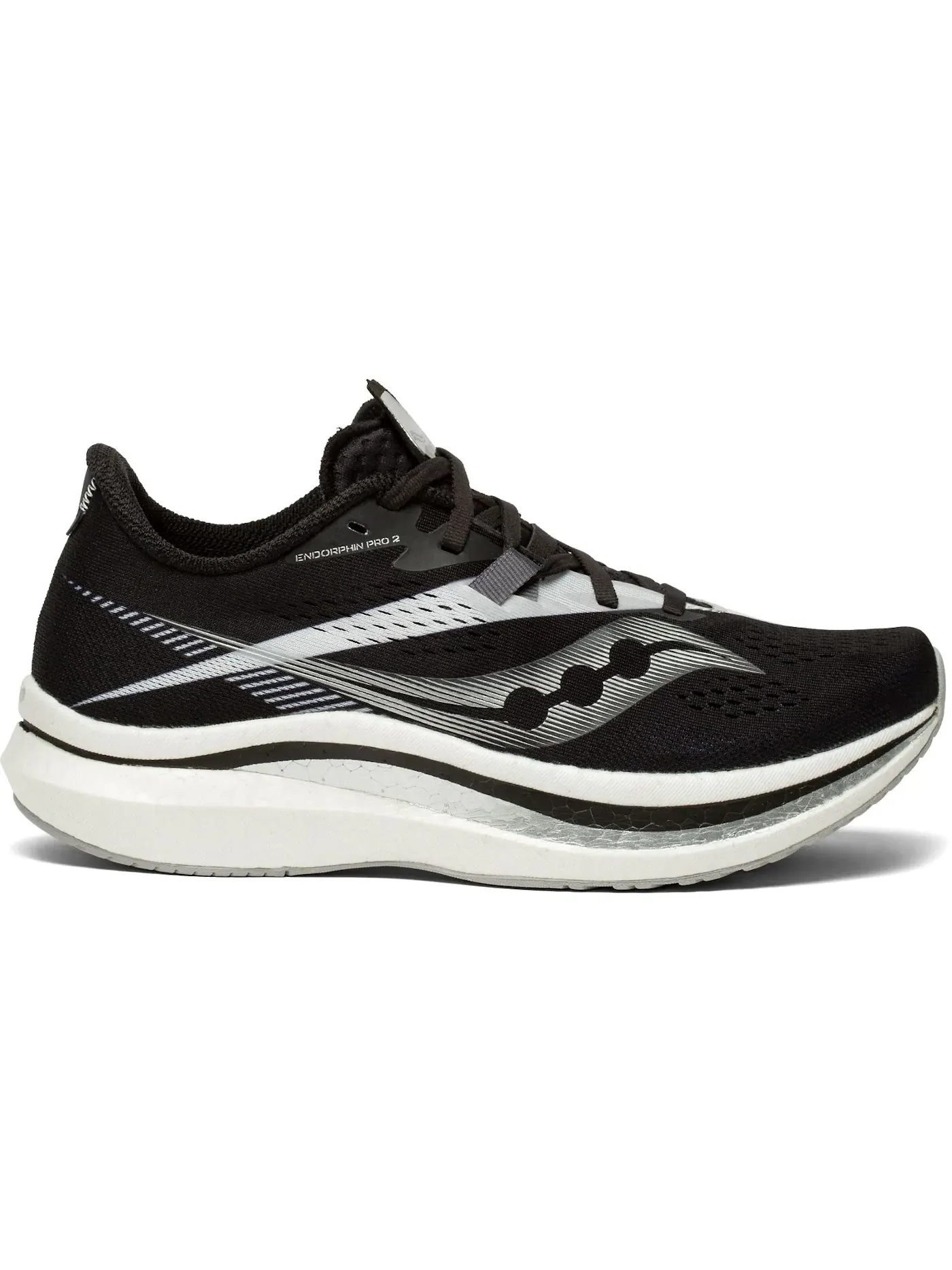 Женские кроссовки для бега Endorphin Pro 2 Saucony — изображение 1 из 1, черный/белый
