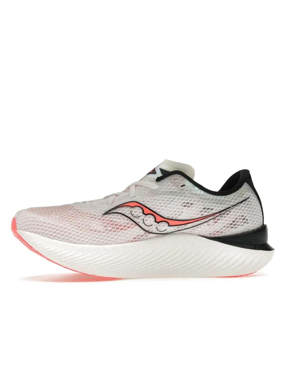 Мужские кроссовки беговые Saucony Endorphin Pro 3 — изображение 3 из 4, белый/черный