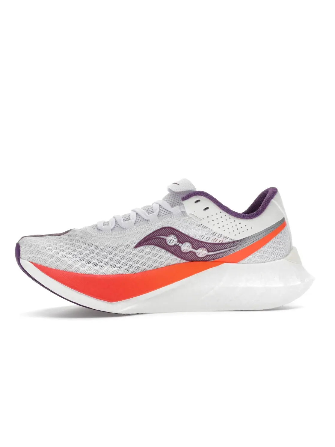 Женские кроссовки для бега Saucony Endorphin Pro 4 — изображение 3 из 4, белый фиолетовый