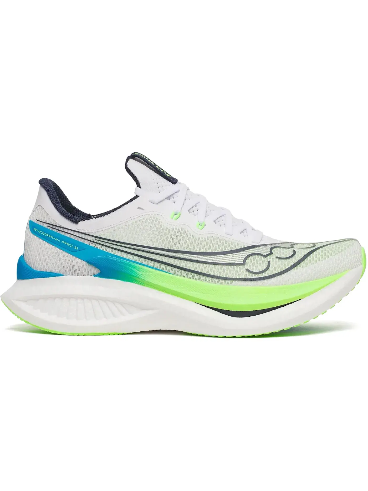 Мужские кроссовки для бега с карбоновой пластиной Saucony Endorphin Pro 5 — изображение 1 из 1, белый