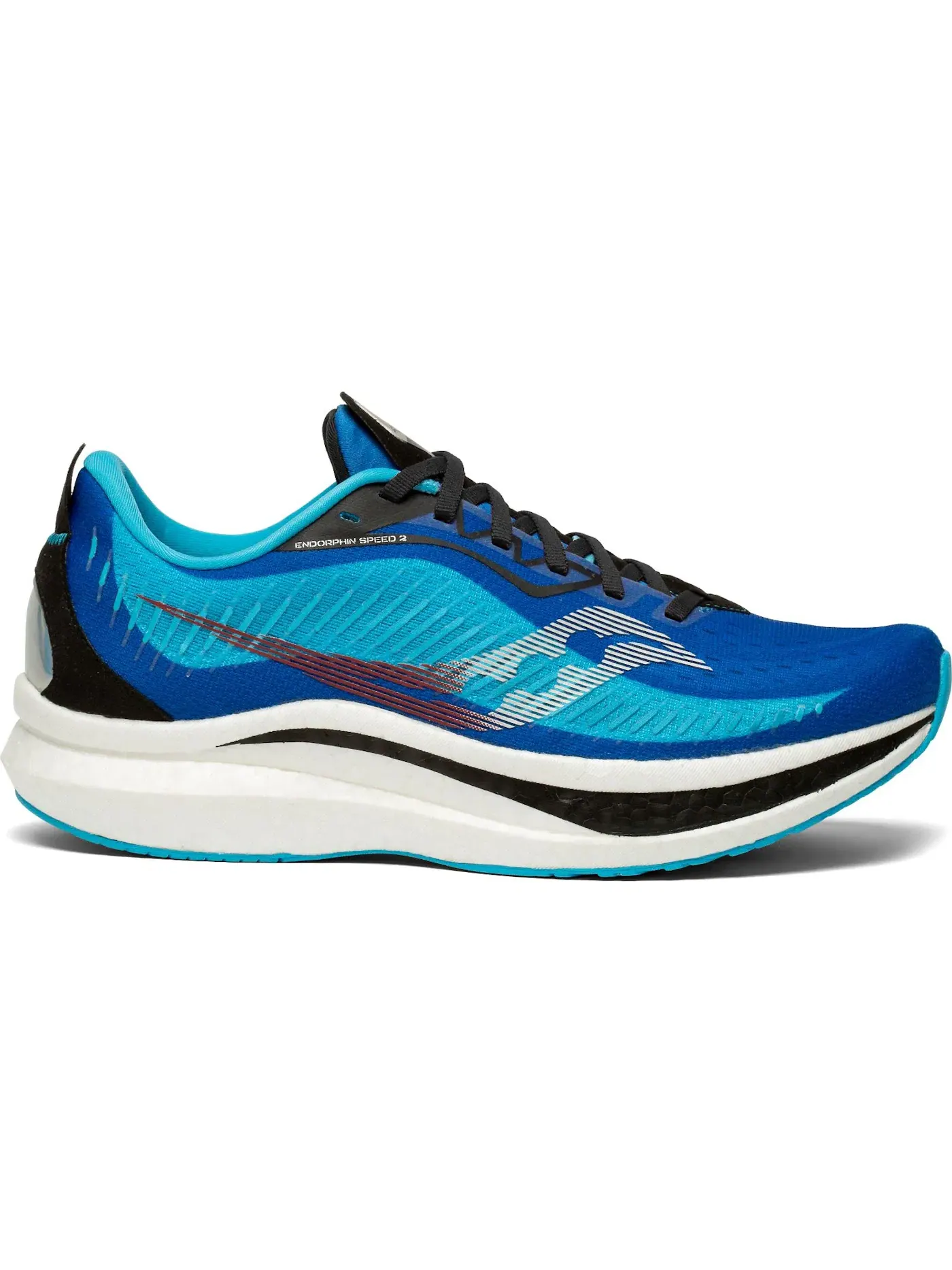 Мужские кроссовки для бега Saucony Endorphin Speed 2 — изображение 1 из 1, черный
