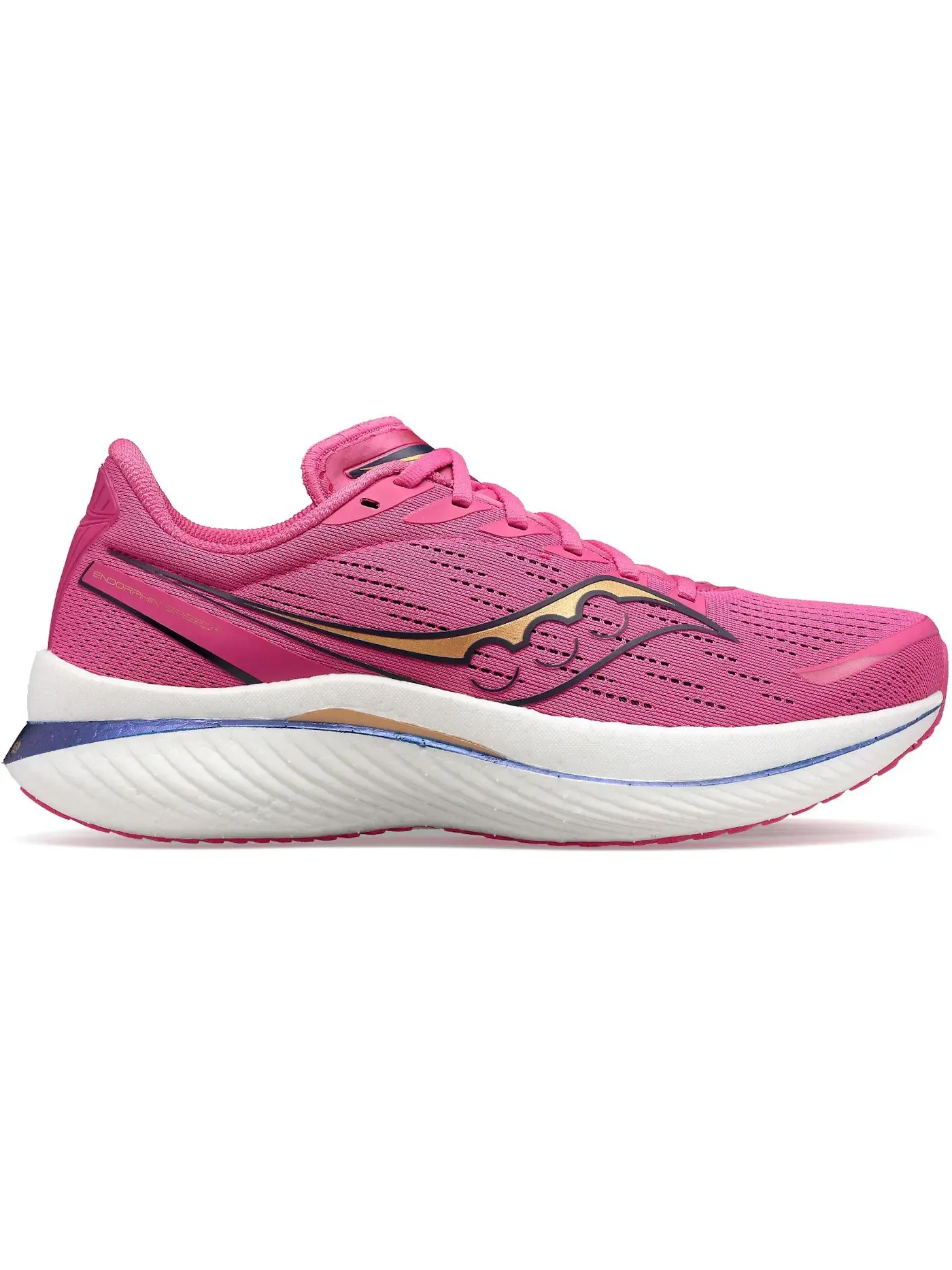 Мужские кроссовки для бега с технологией SPEEDROLL Saucony Endorphin Speed 3 — изображение 1 из 1, розовый золотистый