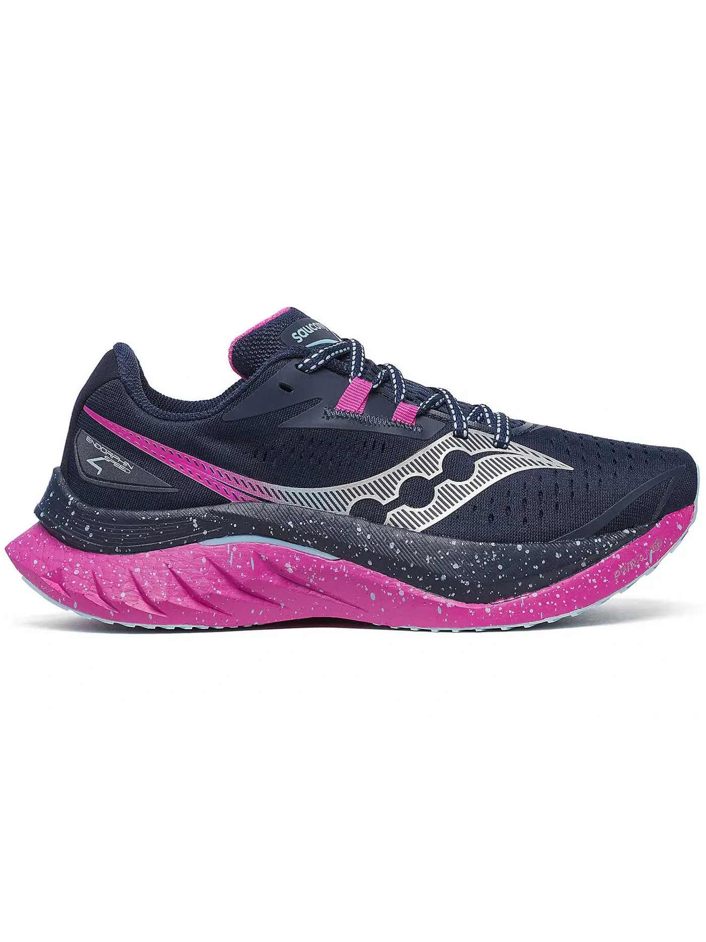 Женские кроссовки для бега с технологией Speedroll Saucony Endorphin Speed 4 — изображение 1 из 1, темно-синий