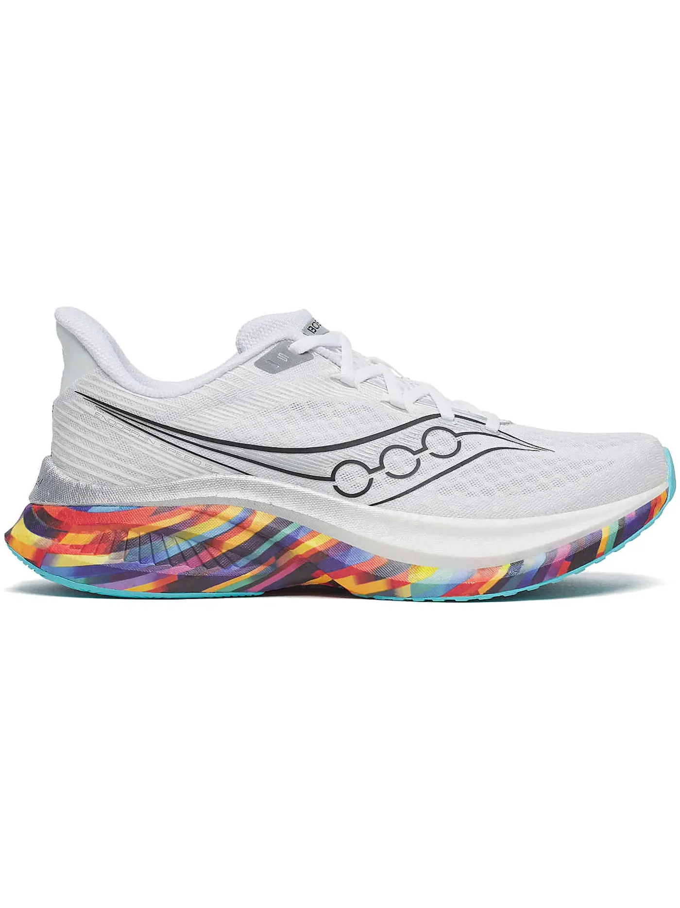 Мужские беговые кроссовки Endorphin Speed 5 Saucony — изображение 1 из 1, белый/мульти