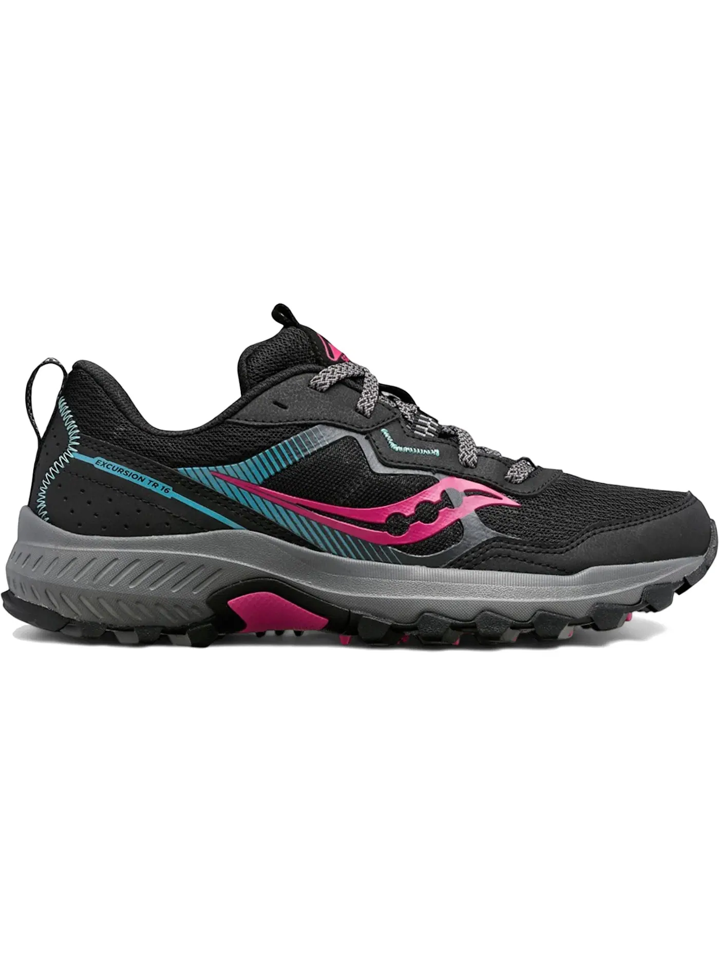 Женские кроссовки для бега с амортизацией Saucony Excursion TR16 — изображение 1 из 1, черный