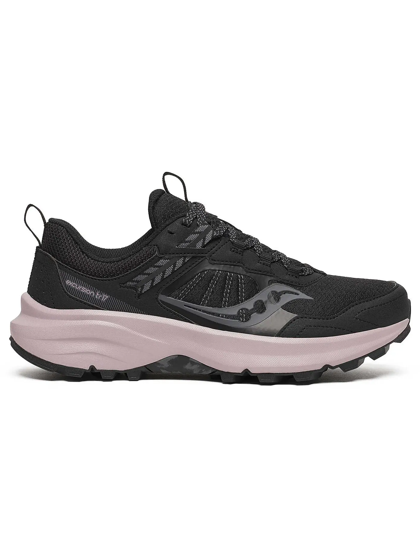 Женские кроссовки для трейла с технологией PWRRUN Saucony Excursion TR17 — изображение 1 из 1, черный