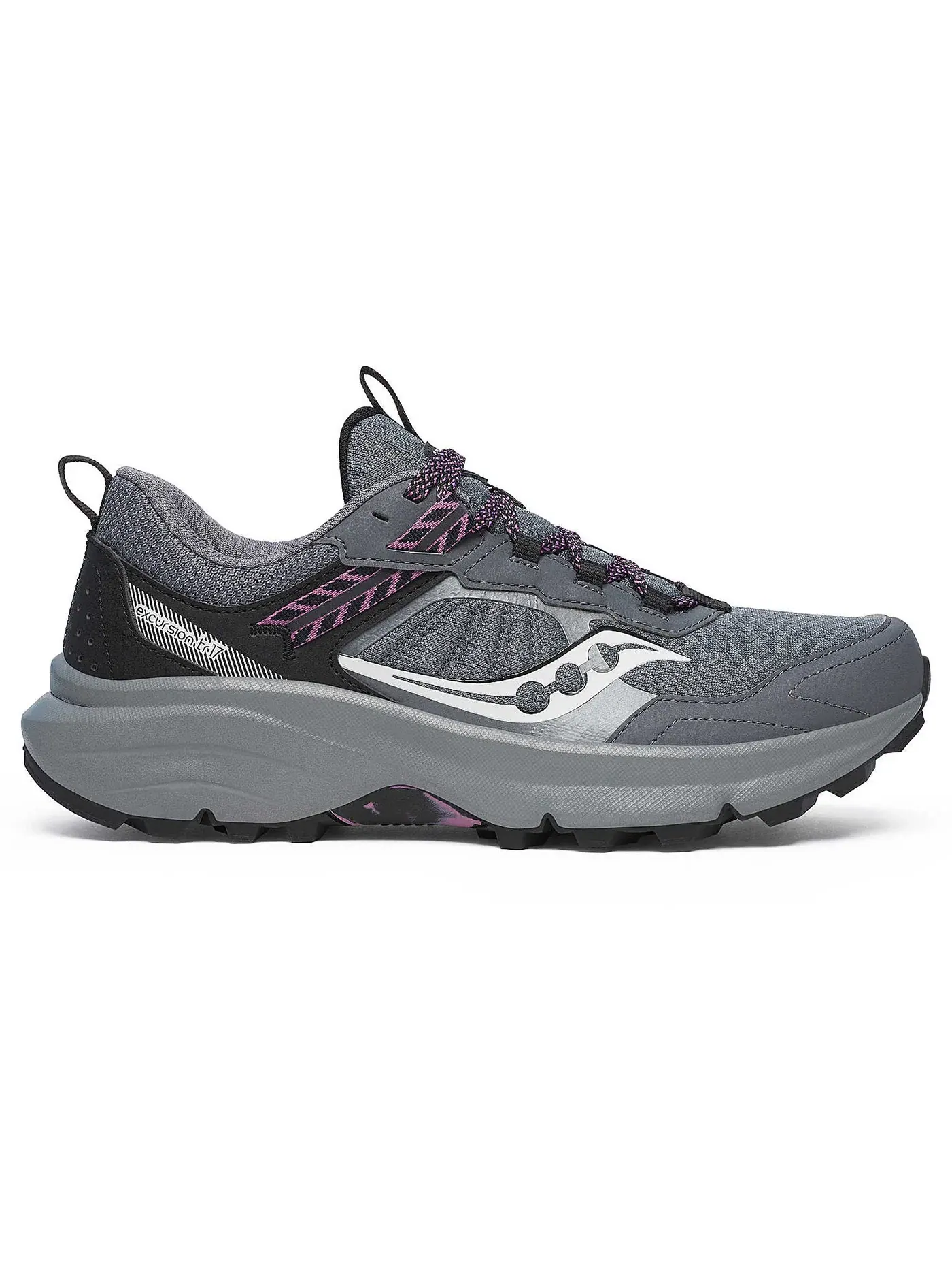 Женские кроссовки для трейла Saucony Excursion TR17, Carbon Cinder — изображение 1 из 1