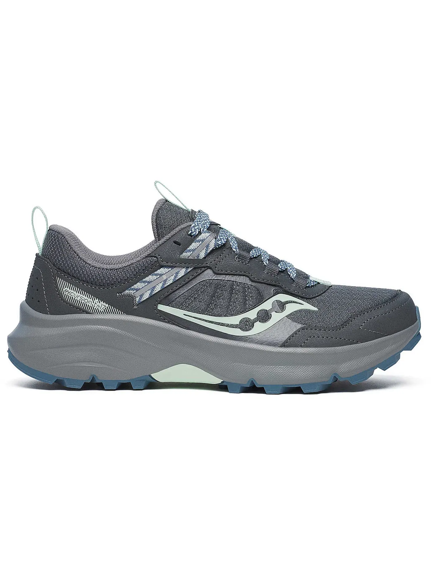 Женские кроссовки для бега Saucony Excursion TR17, Shadow/Jade — изображение 1 из 1