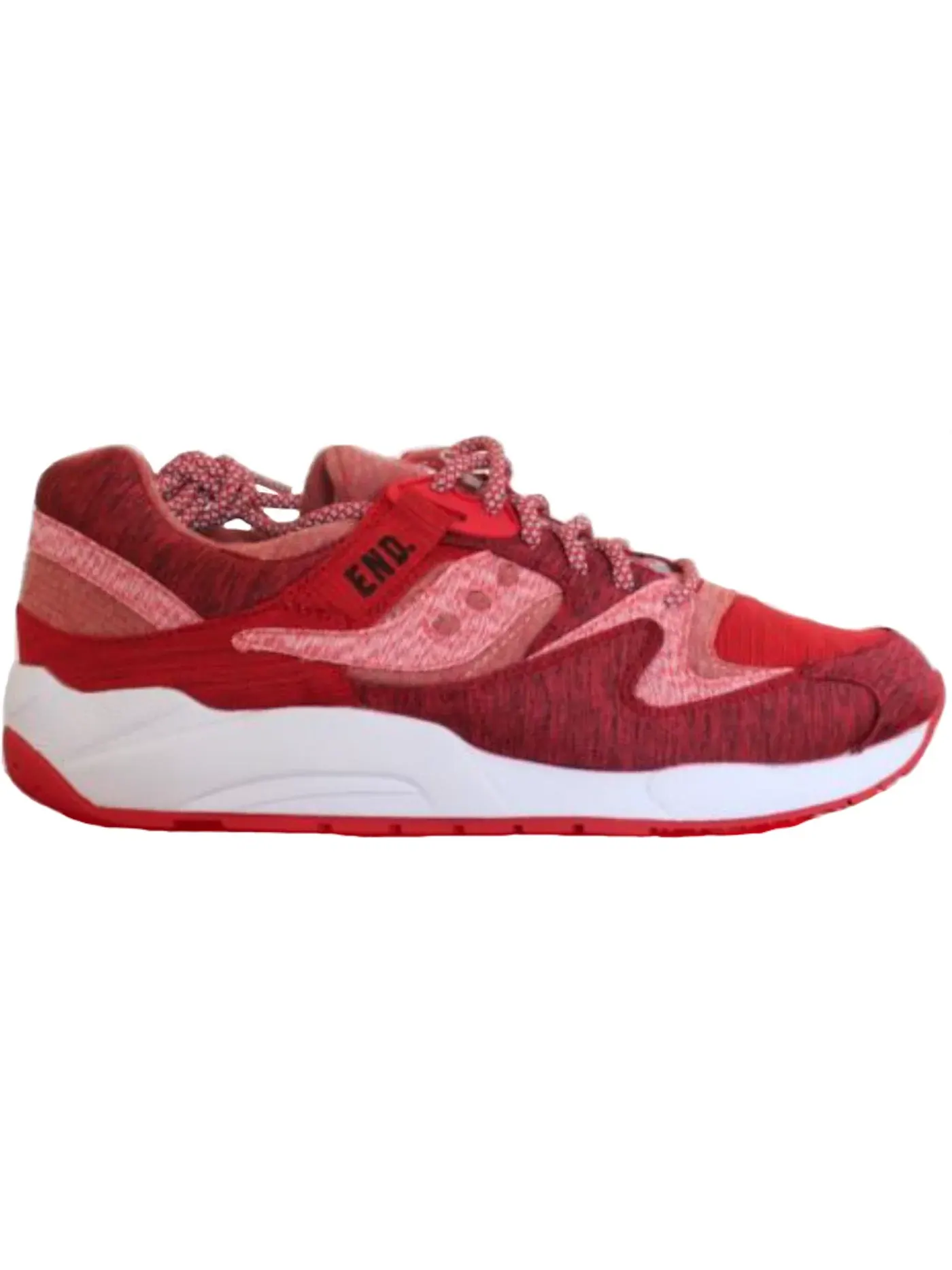 Мужские кроссовки Lifestyle Saucony Grid 9000 — изображение 1 из 1, красный/белый