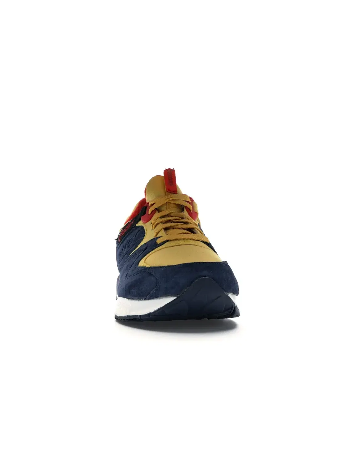Мужские кроссовки Lifestyle Saucony Grid 9000 Just Blaze x Packer Snow Beach — изображение 2 из 4, темно-синий/желтый
