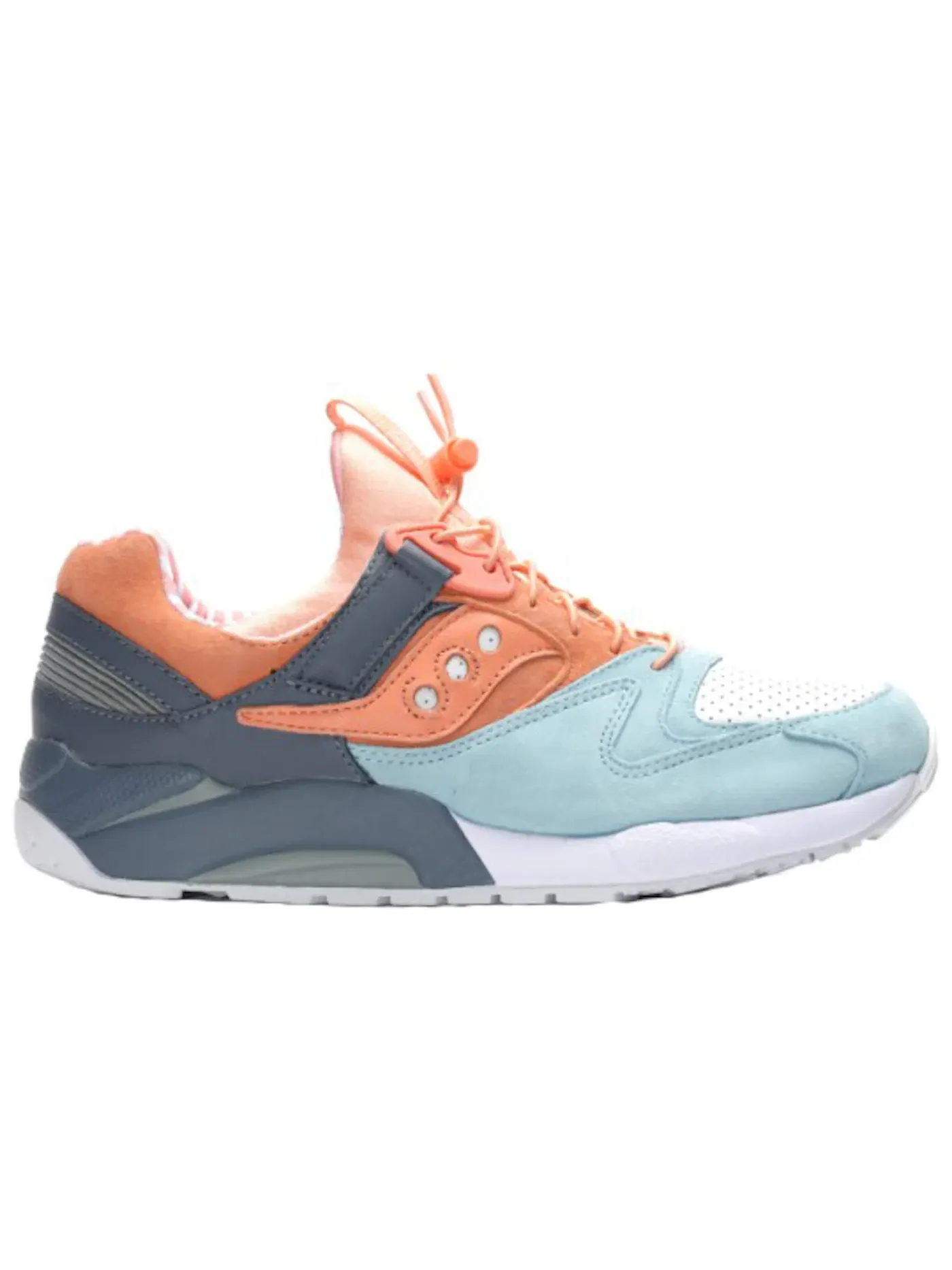 Мужские кроссовки Lifestyle Saucony Grid 9000 — изображение 1 из 1, синий/белый