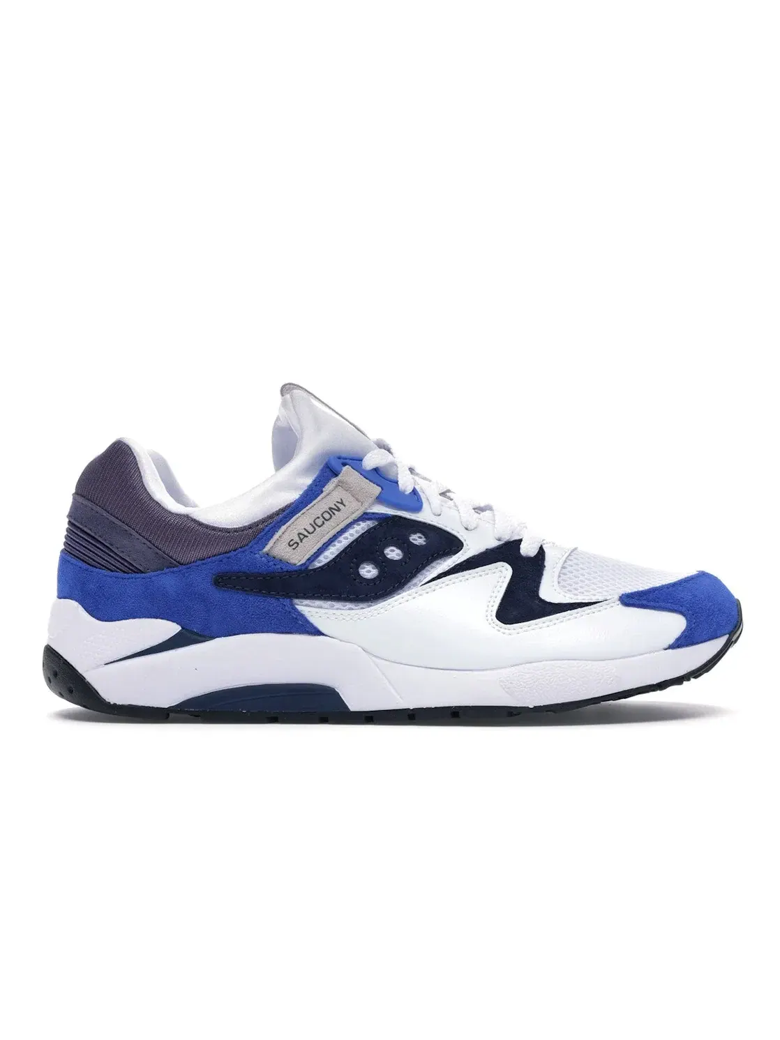 Мужские кроссовки Lifestyle Saucony Grid 9000 — изображение 1 из 4, белый/синий