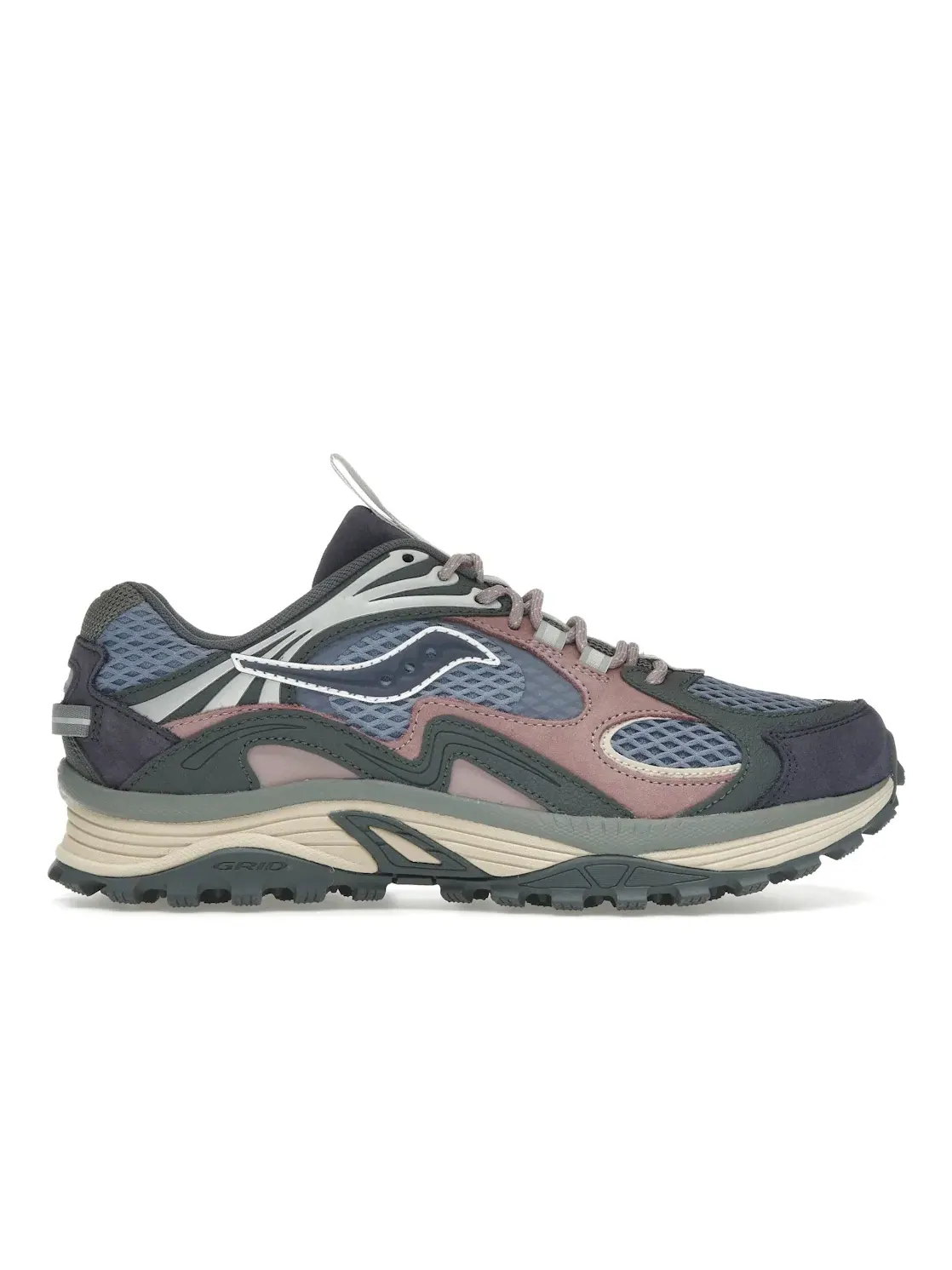 Мужские кроссовки Lifestyle Saucony Grid Aura X — изображение 1 из 4, синий мульти