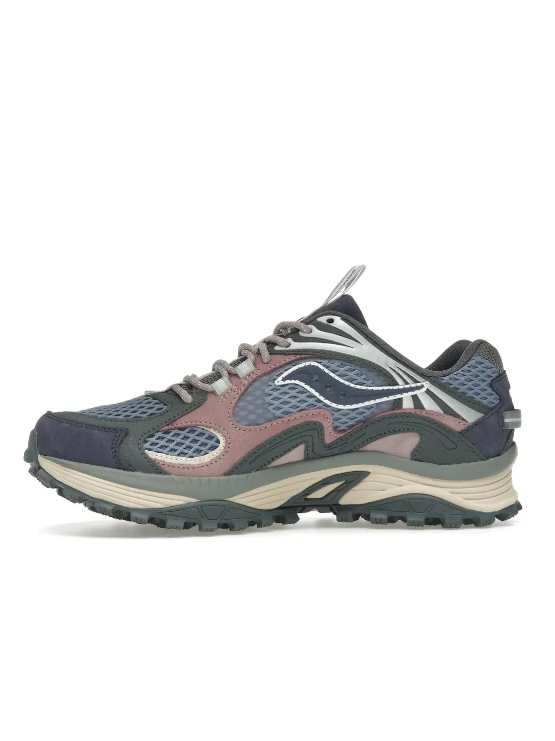 Мужские кроссовки Lifestyle Saucony Grid Aura X — изображение 3 из 4, синий мульти