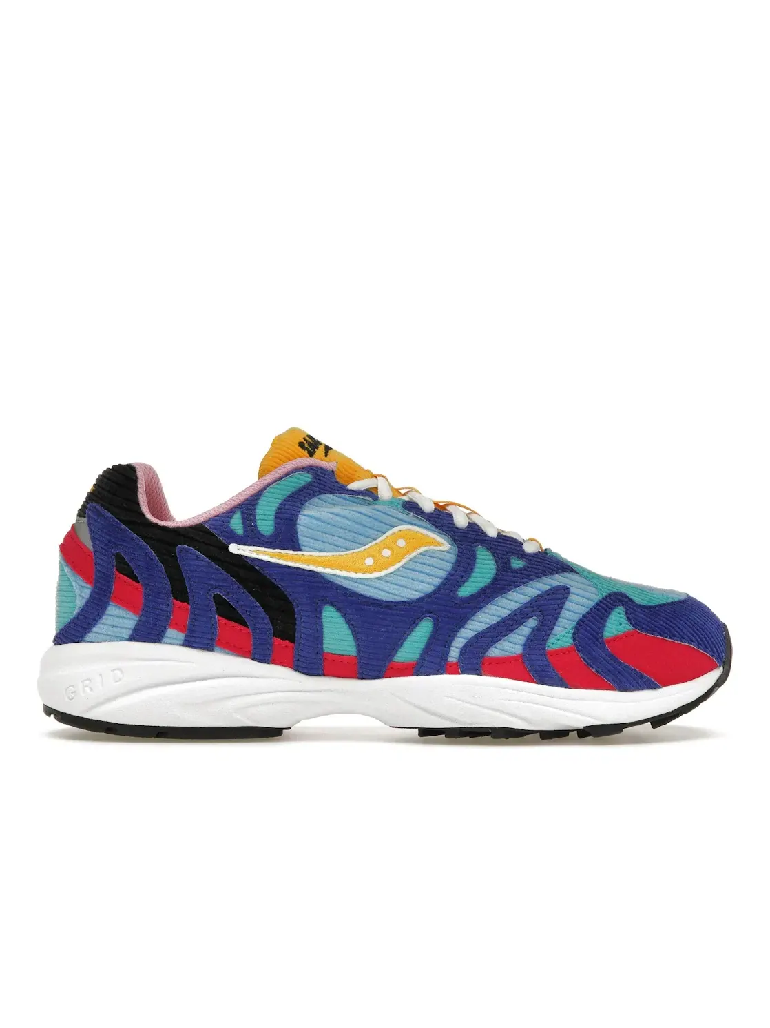 Мужские кроссовки из вельвета Grid Azura 2000 Saucony — изображение 1 из 4, мульти