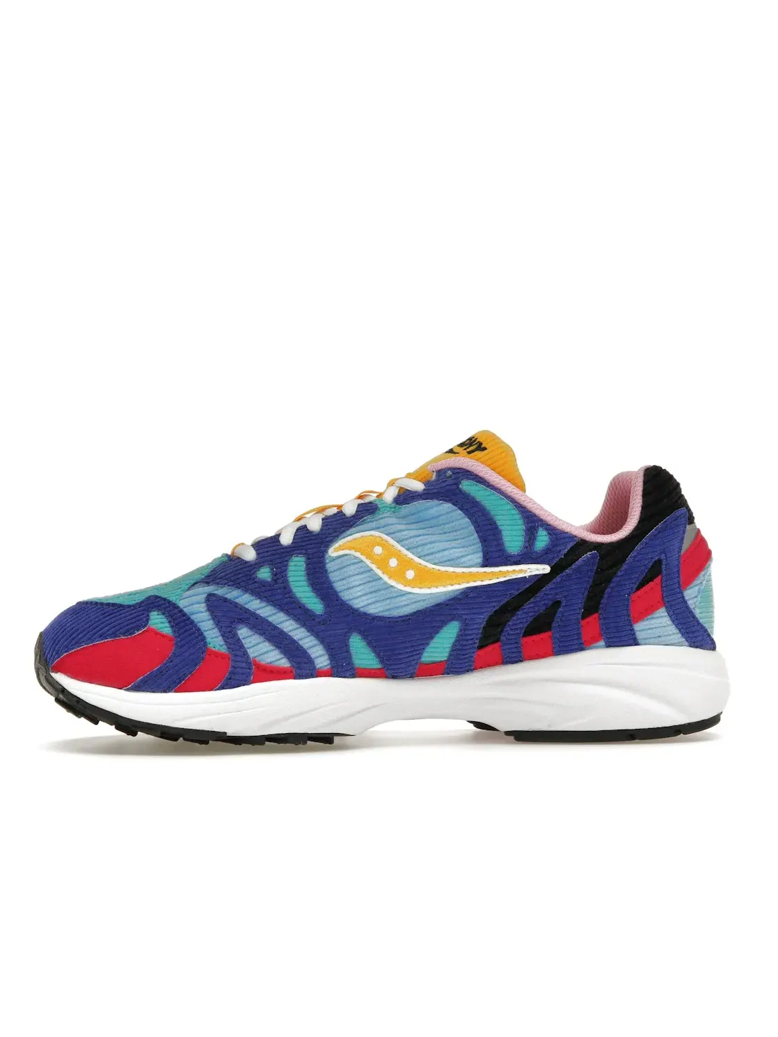 Мужские кроссовки из вельвета Grid Azura 2000 Saucony — изображение 3 из 4, мульти