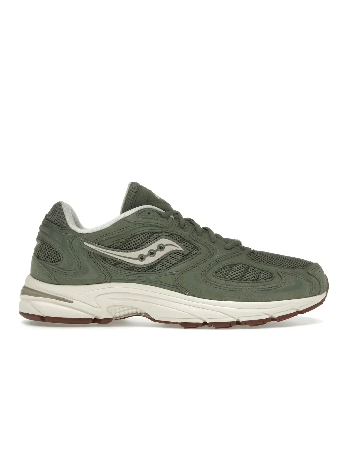 Мужские кроссовки для повседневной носки Saucony Grid Jazz 9 — изображение 1 из 4, оливковый белый