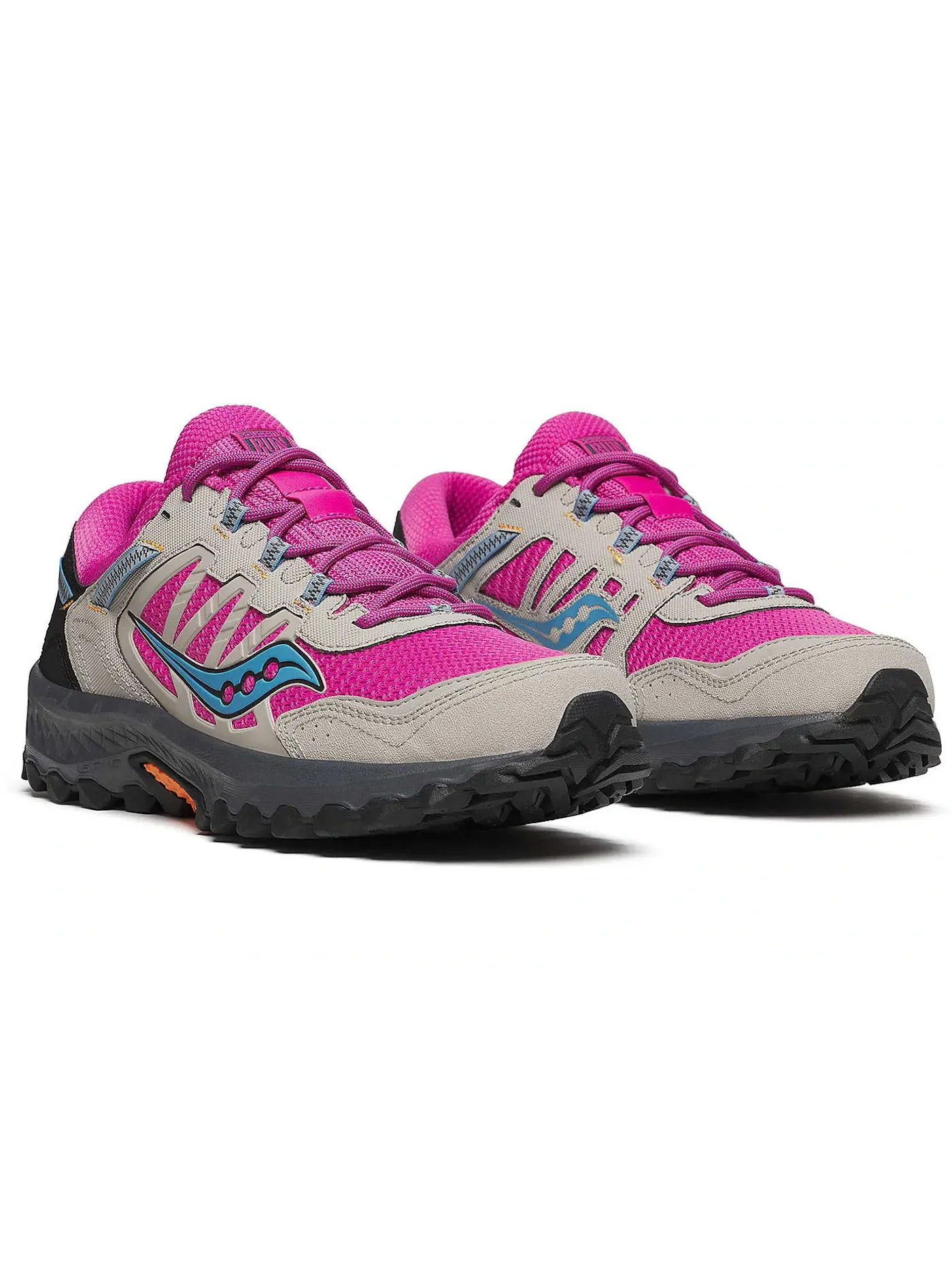 Мужские кроссовки Lifestyle Saucony Grid Peak, Fuchsia/Dove — изображение 1 из 1