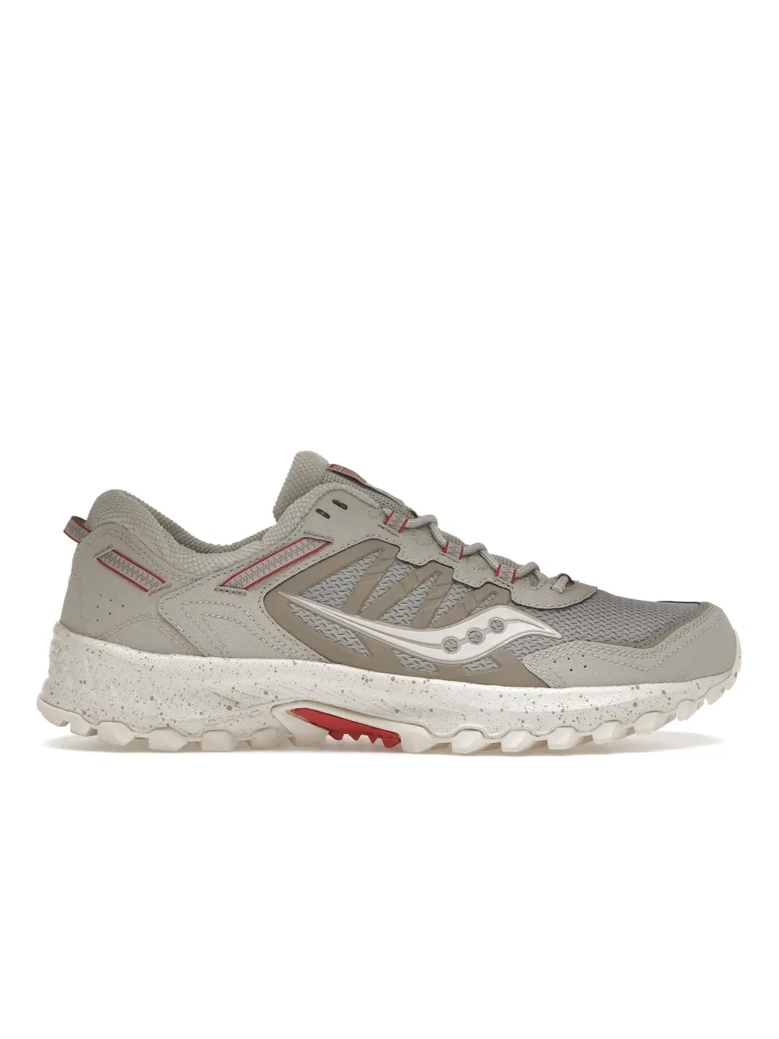 Мужские кроссовки Lifestyle Saucony Grid Peak — изображение 1 из 4, серый/красный