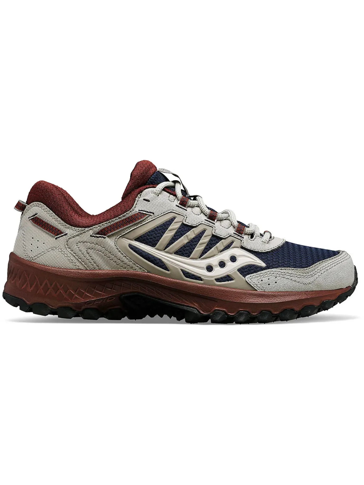 Мужские кроссовки Lifestyle Saucony Grid Peak — изображение 1 из 1, темно-синий/-коричневый