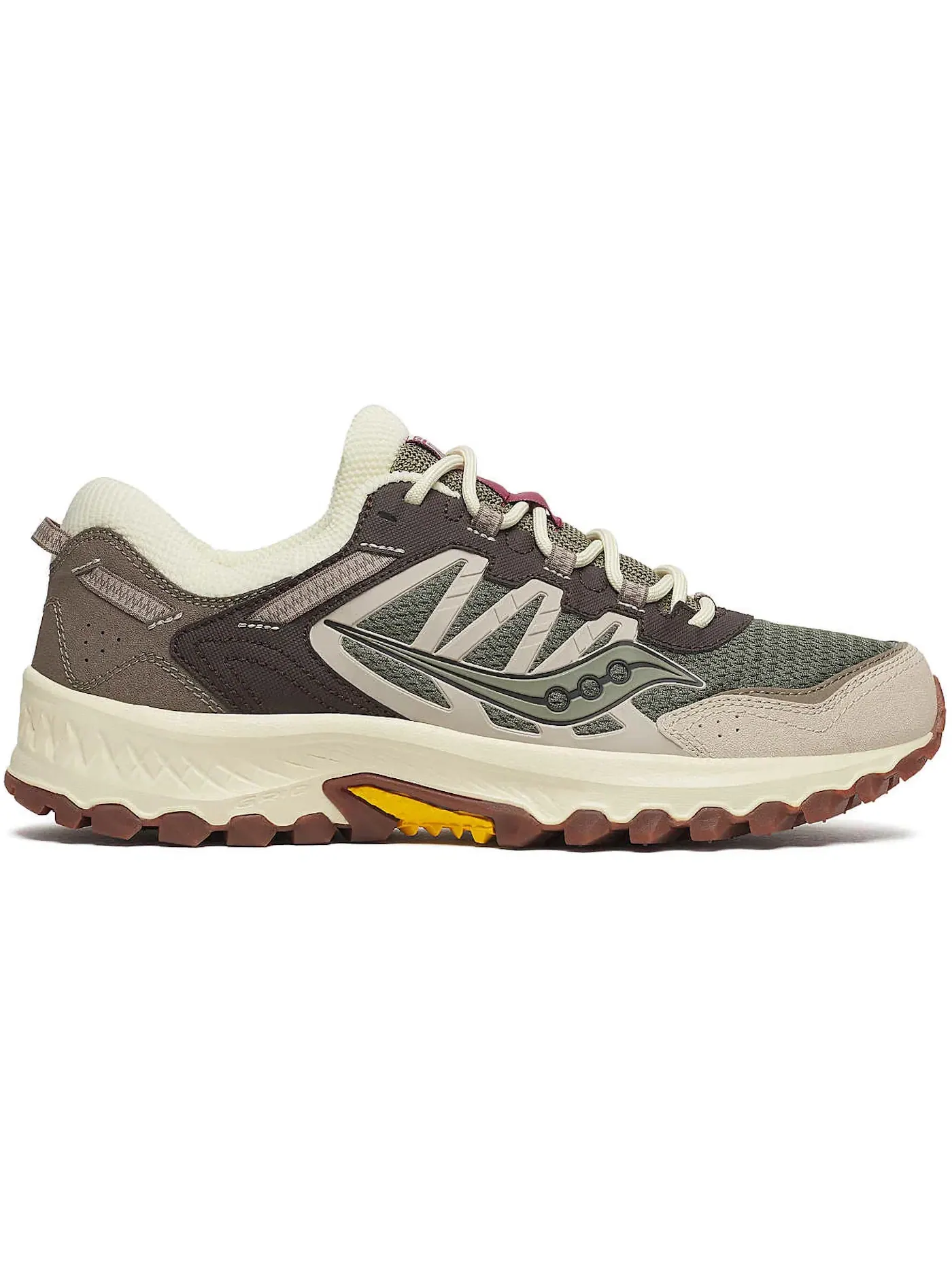 Мужские кроссовки Lifestyle Saucony Grid Peak — изображение 1 из 1, оливковый коричневый