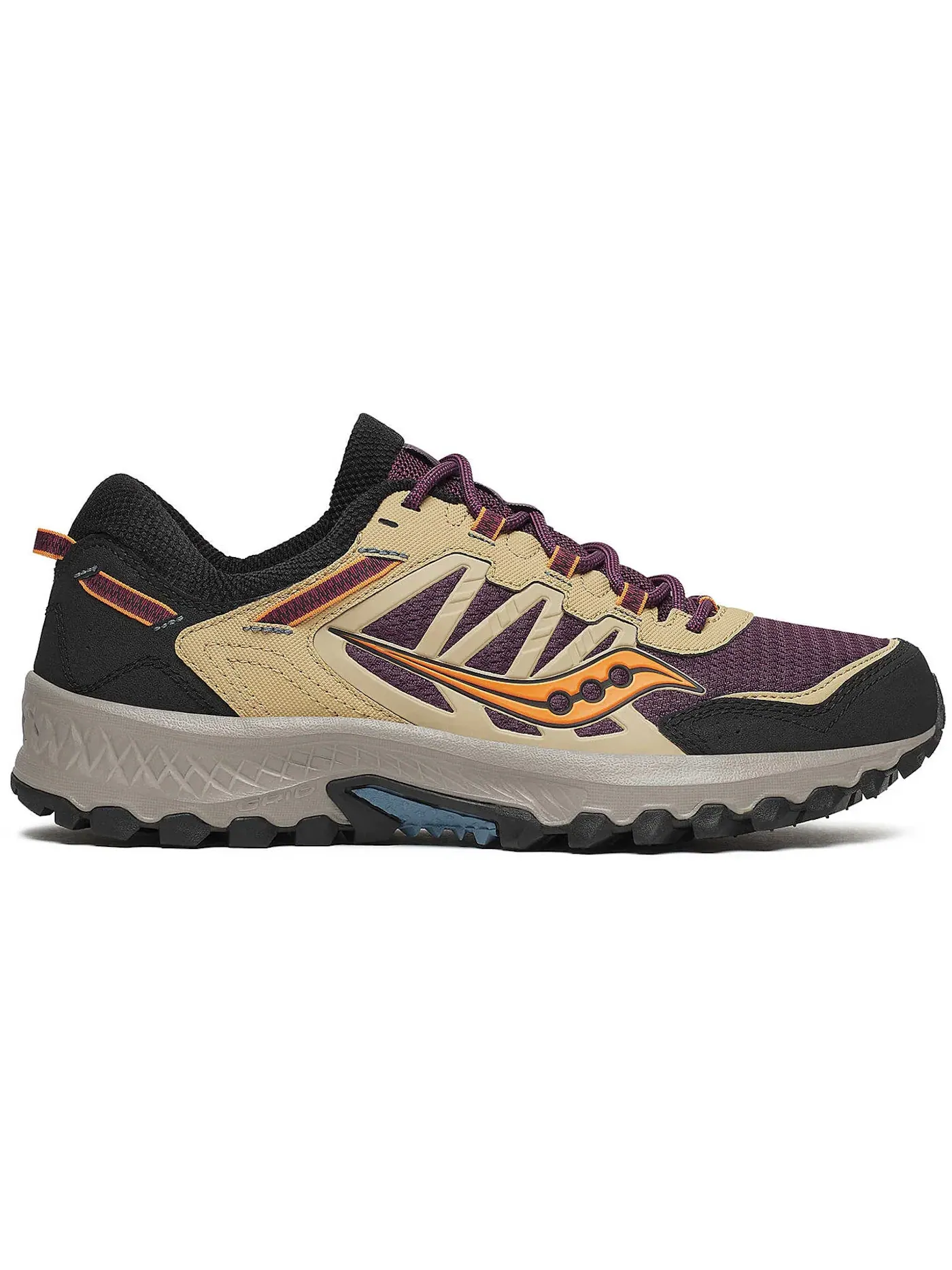 Мужские кроссовки Lifestyle Saucony Grid Peak — изображение 1 из 1, фиолетовый оранжевый