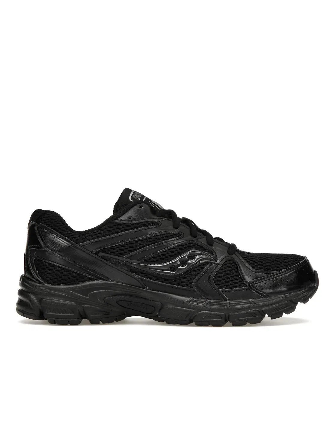 Мужские кроссовки ретро-беговые Saucony Grid Ride Millennium — изображение 1 из 4, черный