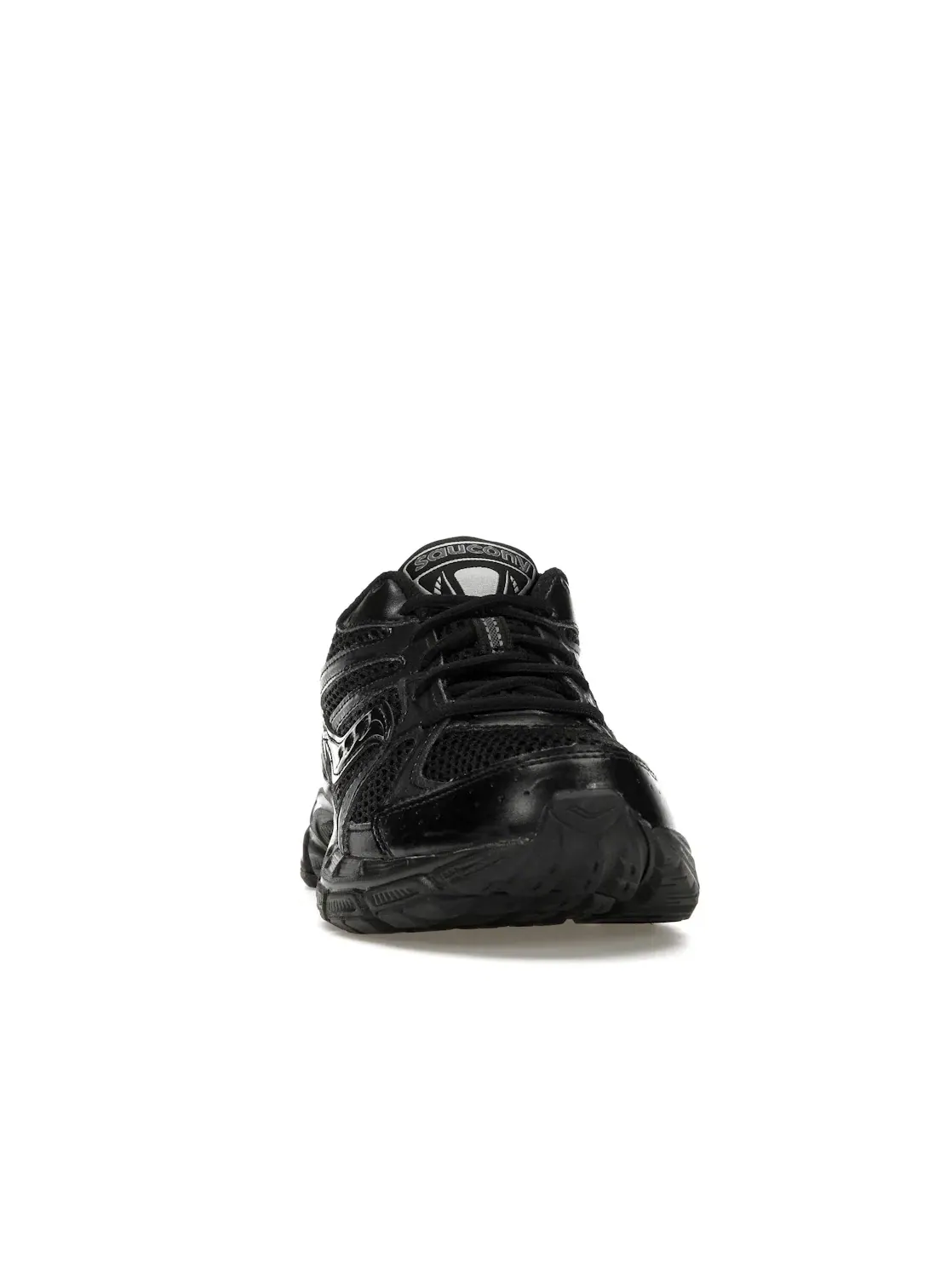 Мужские кроссовки ретро-беговые Saucony Grid Ride Millennium — изображение 2 из 4, черный