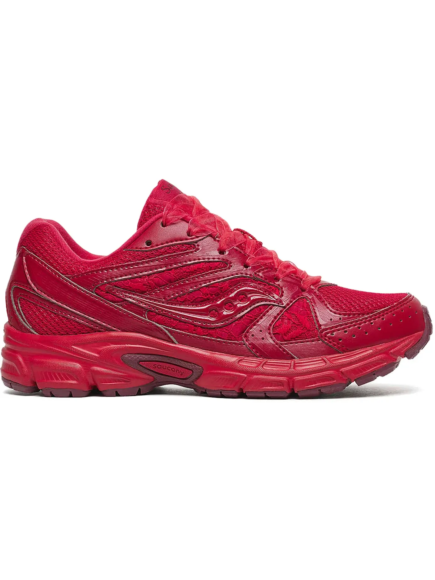 Мужские кроссовки Lifestyle Saucony Grid Ride Millennium — изображение 1 из 1, красный