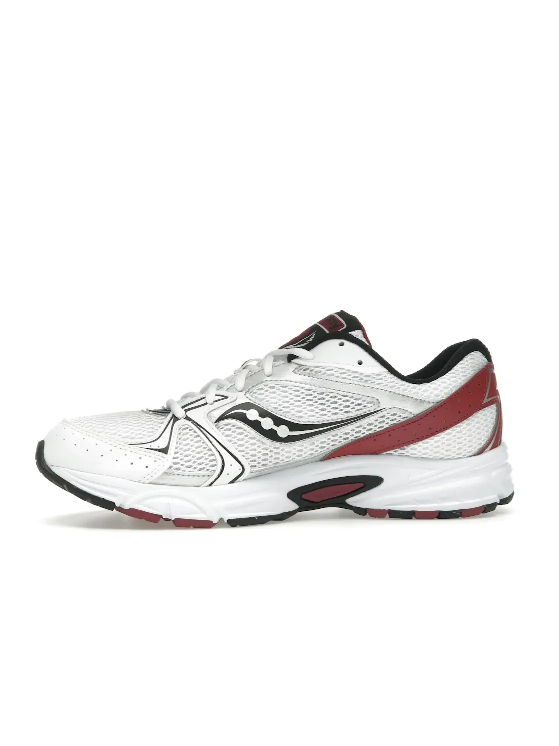 Мужские кроссовки Lifestyle Saucony Grid Ride Millennium — изображение 3 из 4, белый/красный