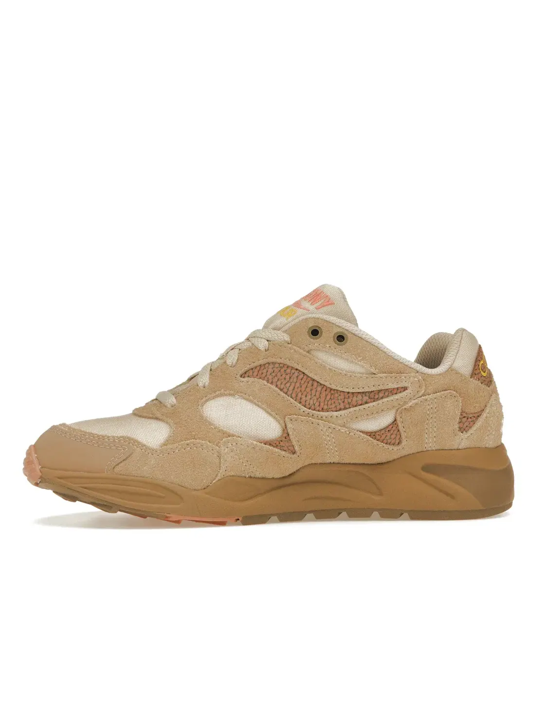 Мужские кроссовки Lifestyle Saucony Grid Shadow 2 — изображение 3 из 4, коричневый