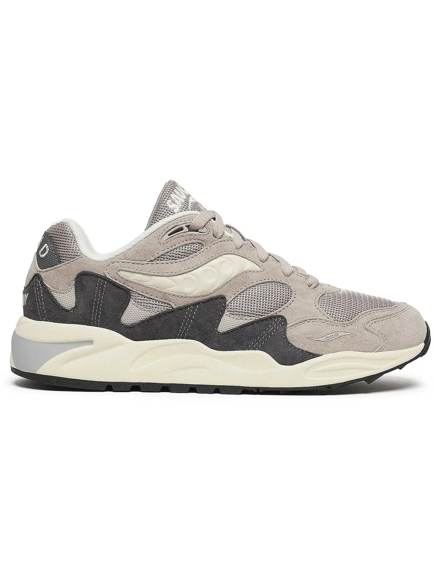 Мужские кроссовки Lifestyle Saucony Grid Shadow 2 Essential — изображение 1 из 1, серый кремовый