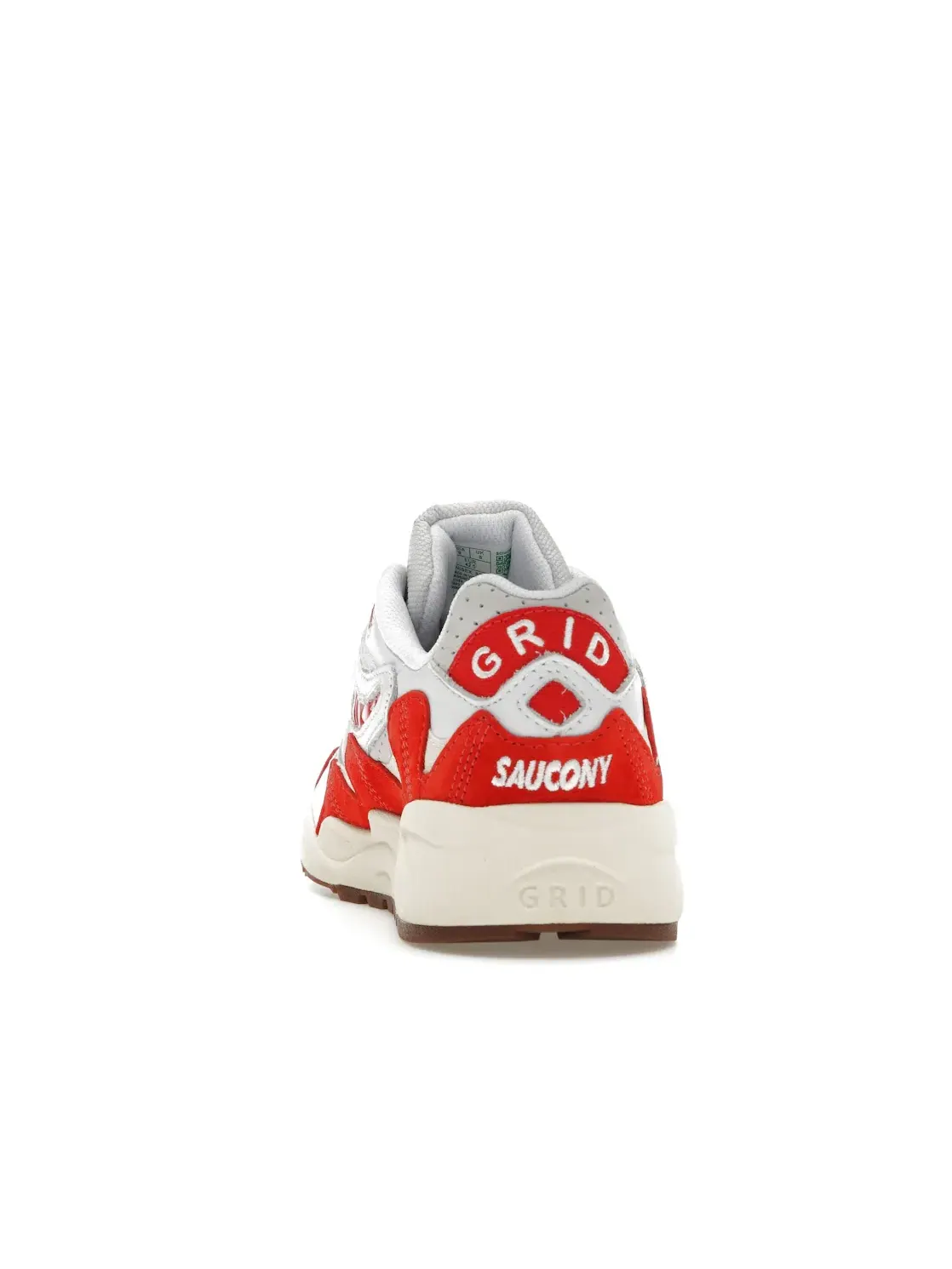 Мужские кроссовки Lifestyle Saucony Grid Shadow 2 — изображение 4 из 4, белый/красный
